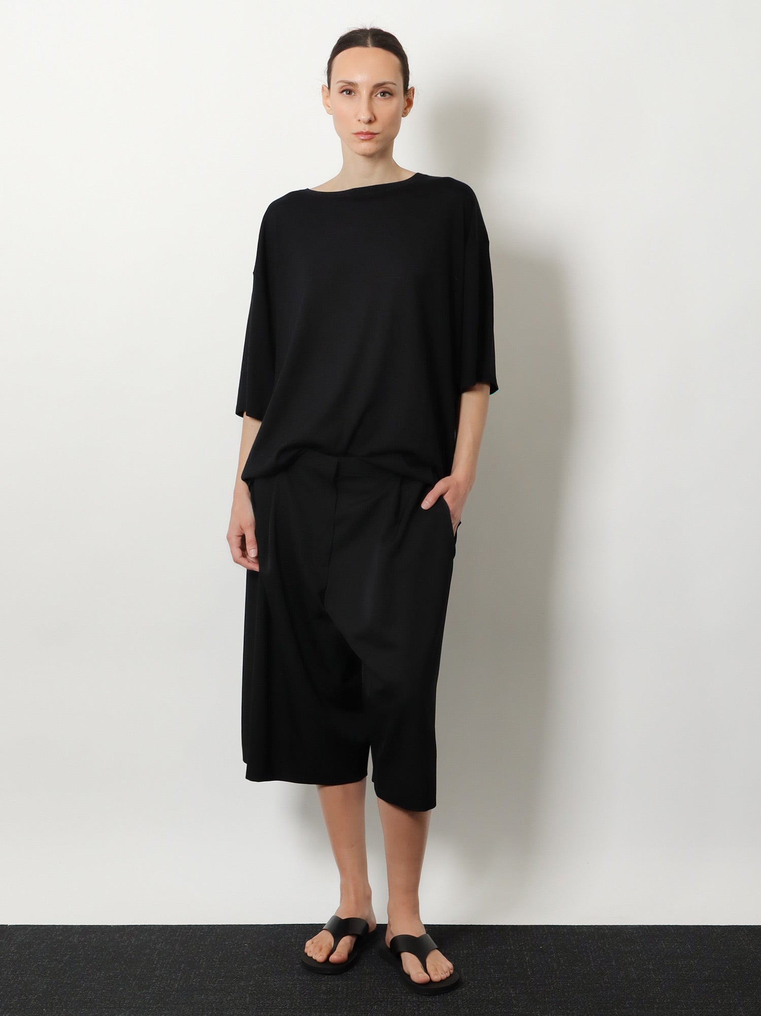 The Row Kalyan Wool Shorts