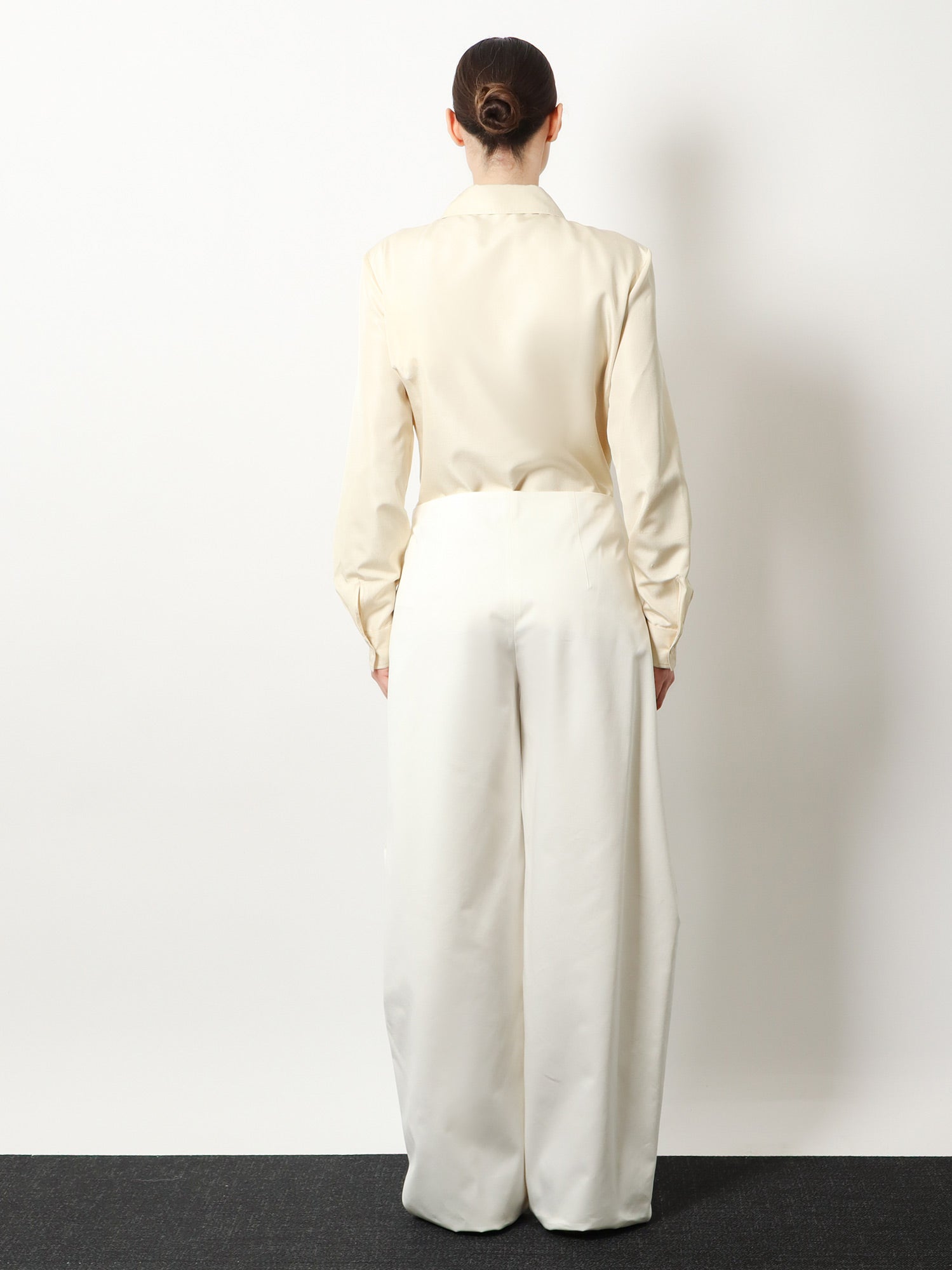 The Row Galileo Cotton And Silk Trousers