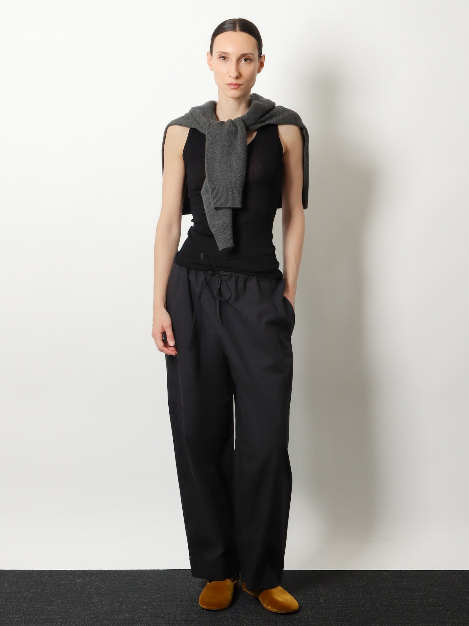 The Row Cendrea Cotton Tank Top