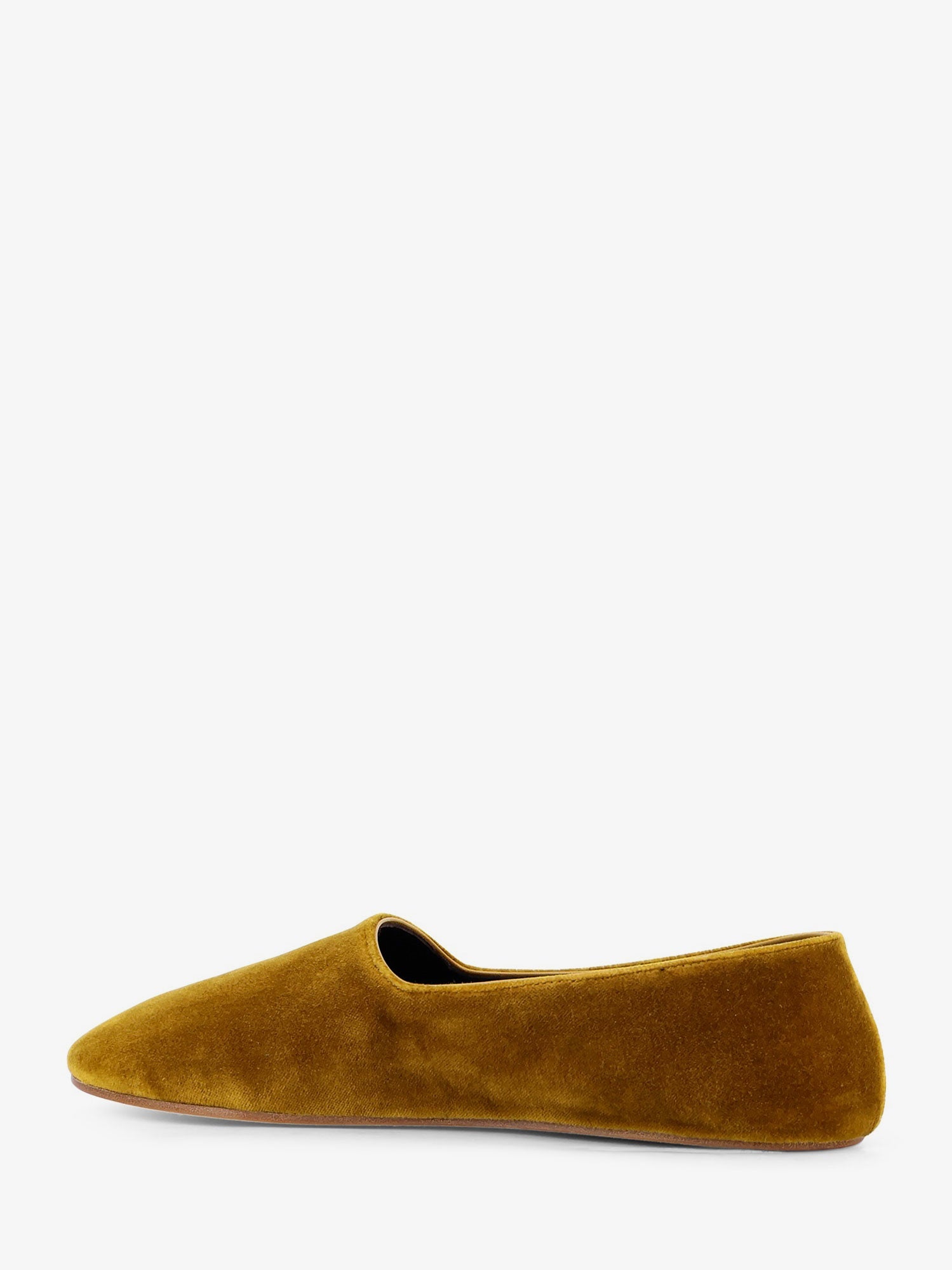 The Row Ponti Velvet Loafers