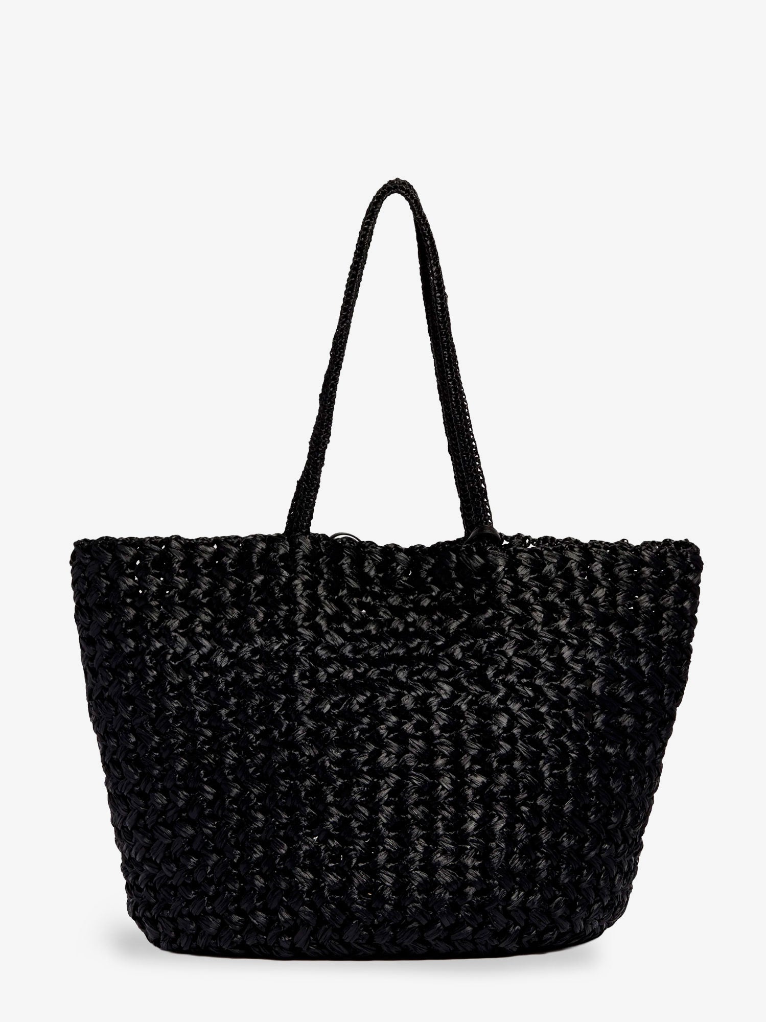 The Row Large Estrelle Raffia Shoulder Bag