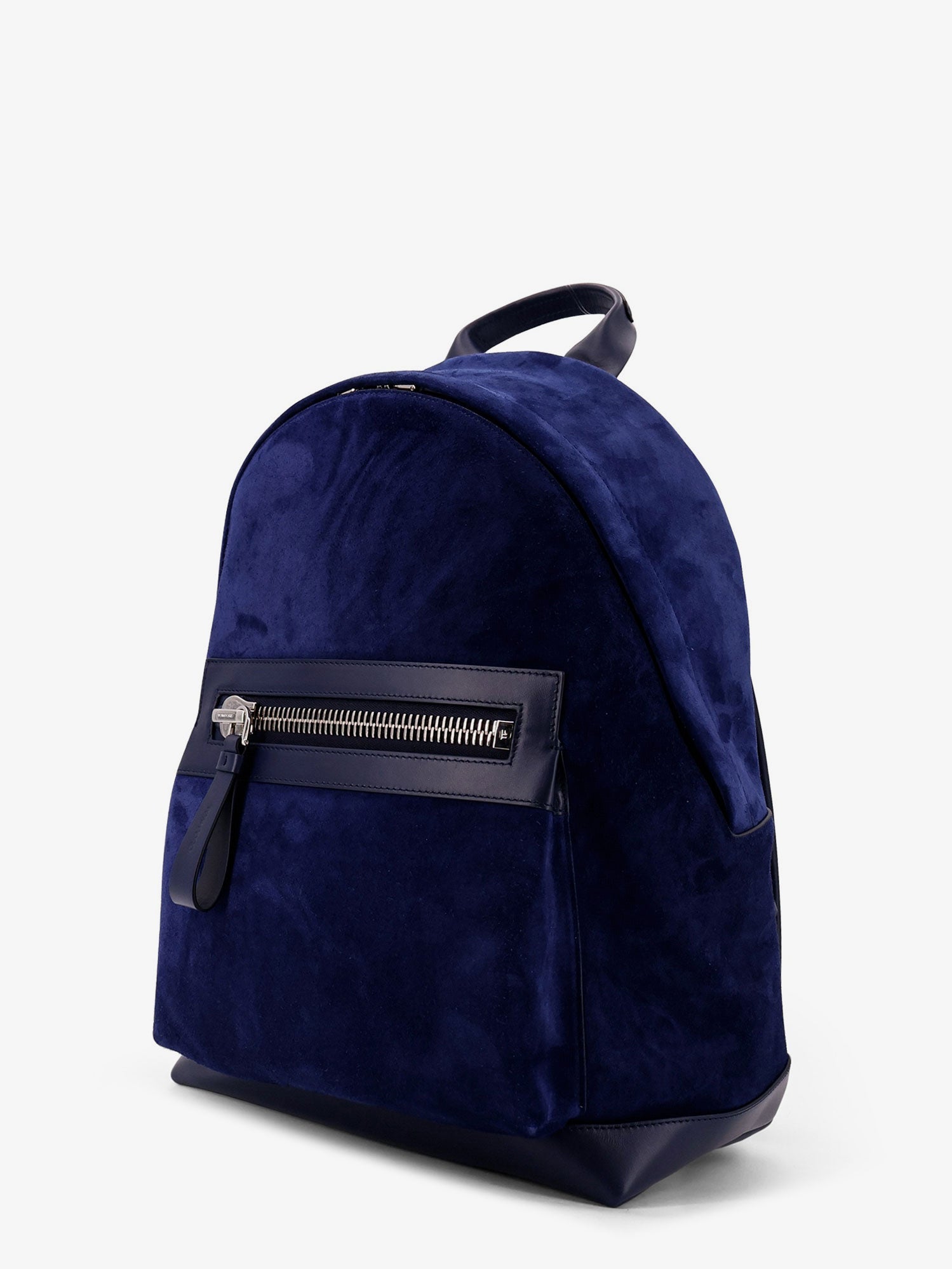 Tom Ford Suede Backpack With Maxi Zip On The Front
