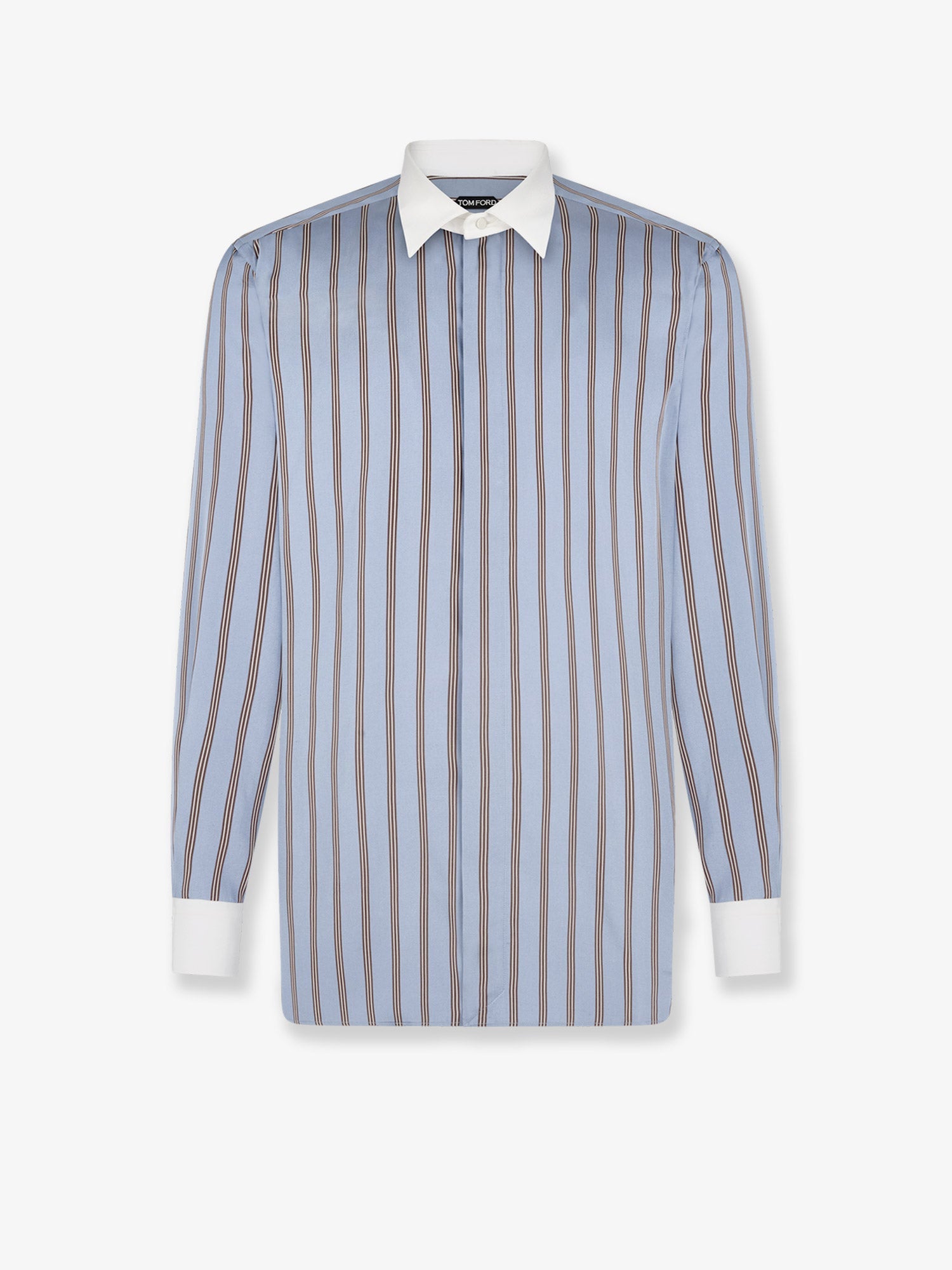 Tom Ford Striped Silk Shirt