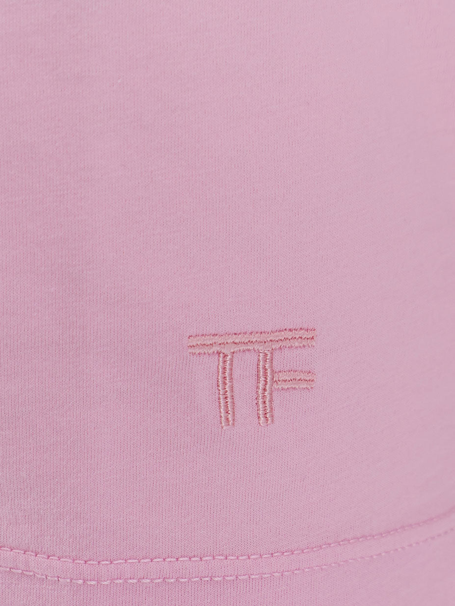 Tom Ford Cotton And Silk T-shirt