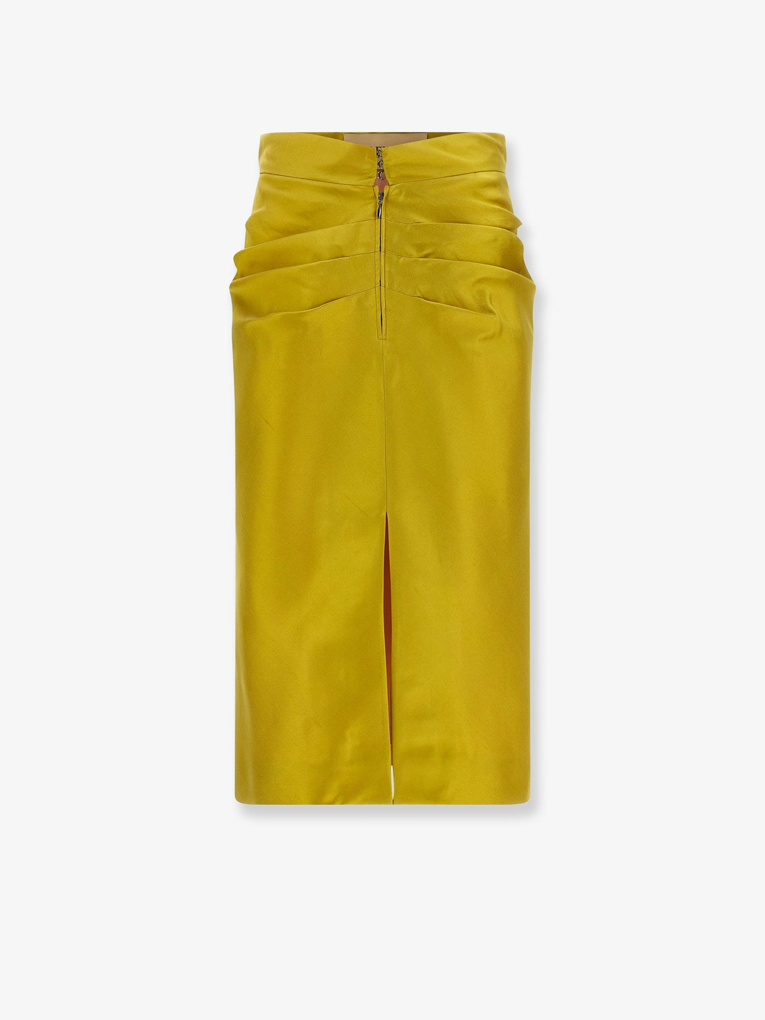 Valentino Shantung Midi Skirt