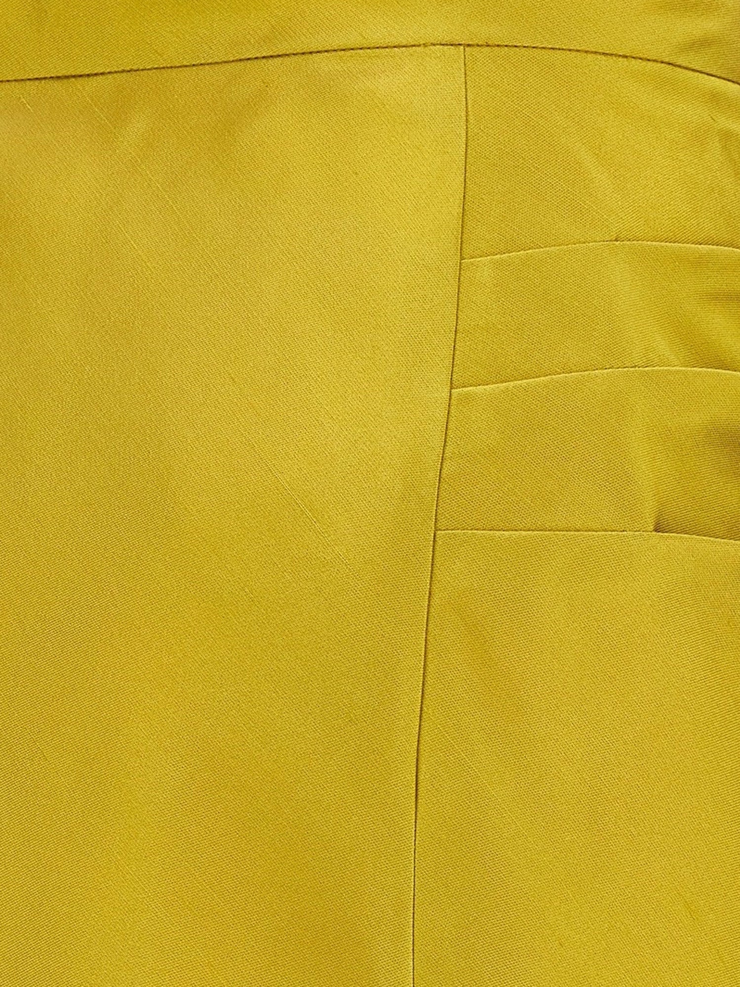 Valentino Shantung Midi Skirt