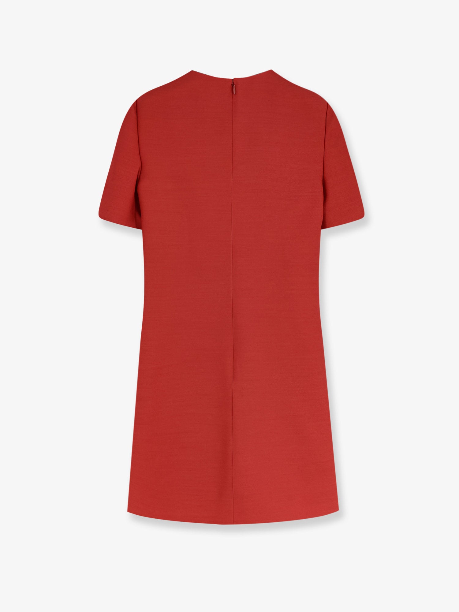 Valentino Wool And Silk Blend Short Dress