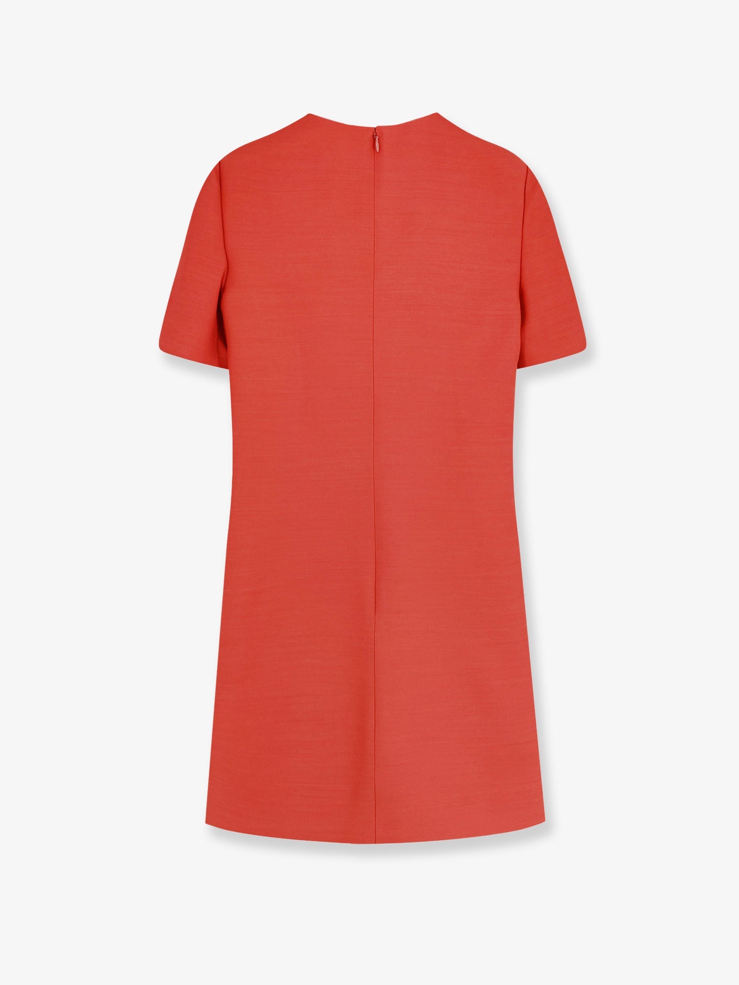 Valentino Wool And Silk Blend Short Dress