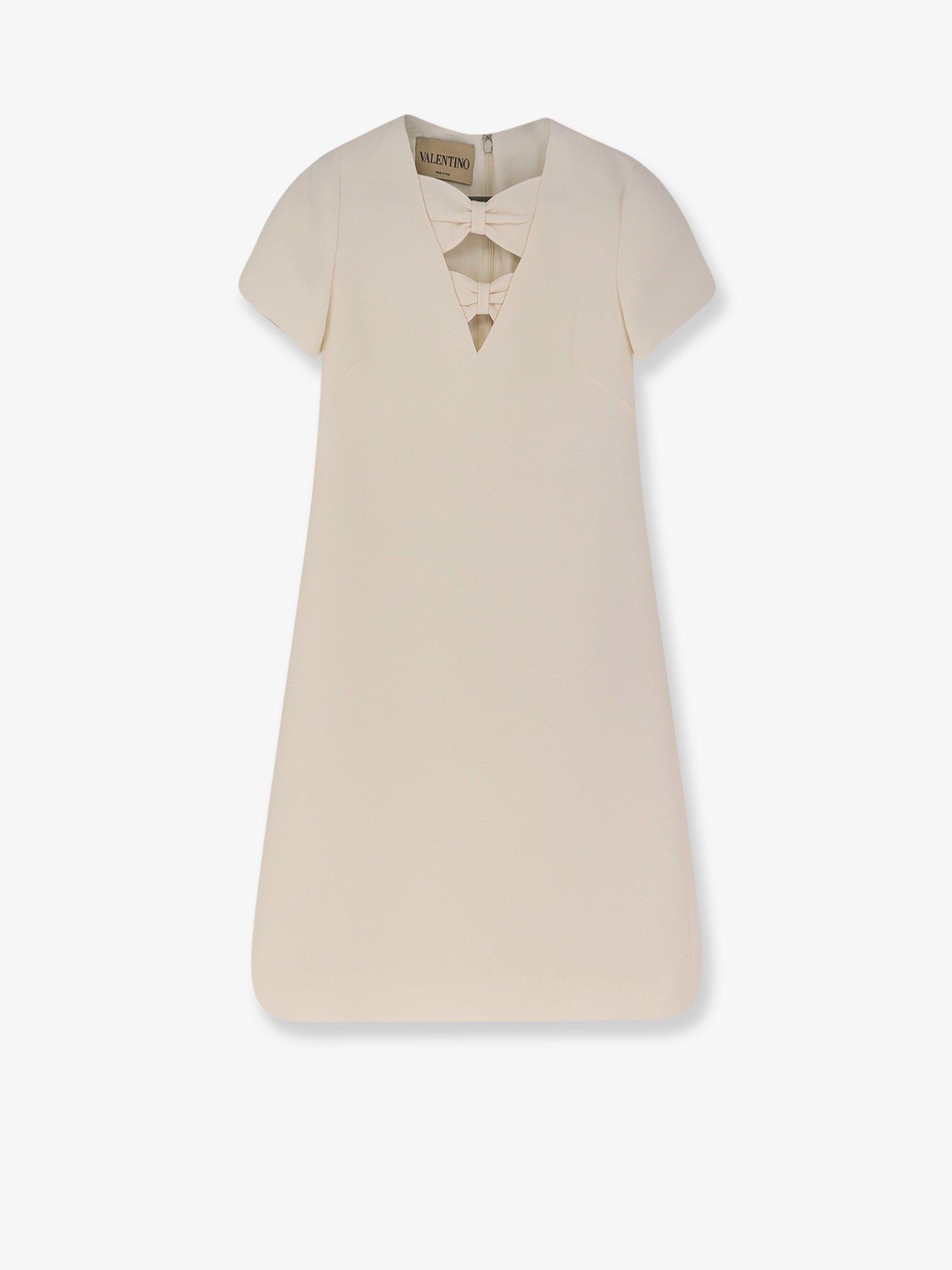 Valentino Virgin Wool And Silk Mini Dress