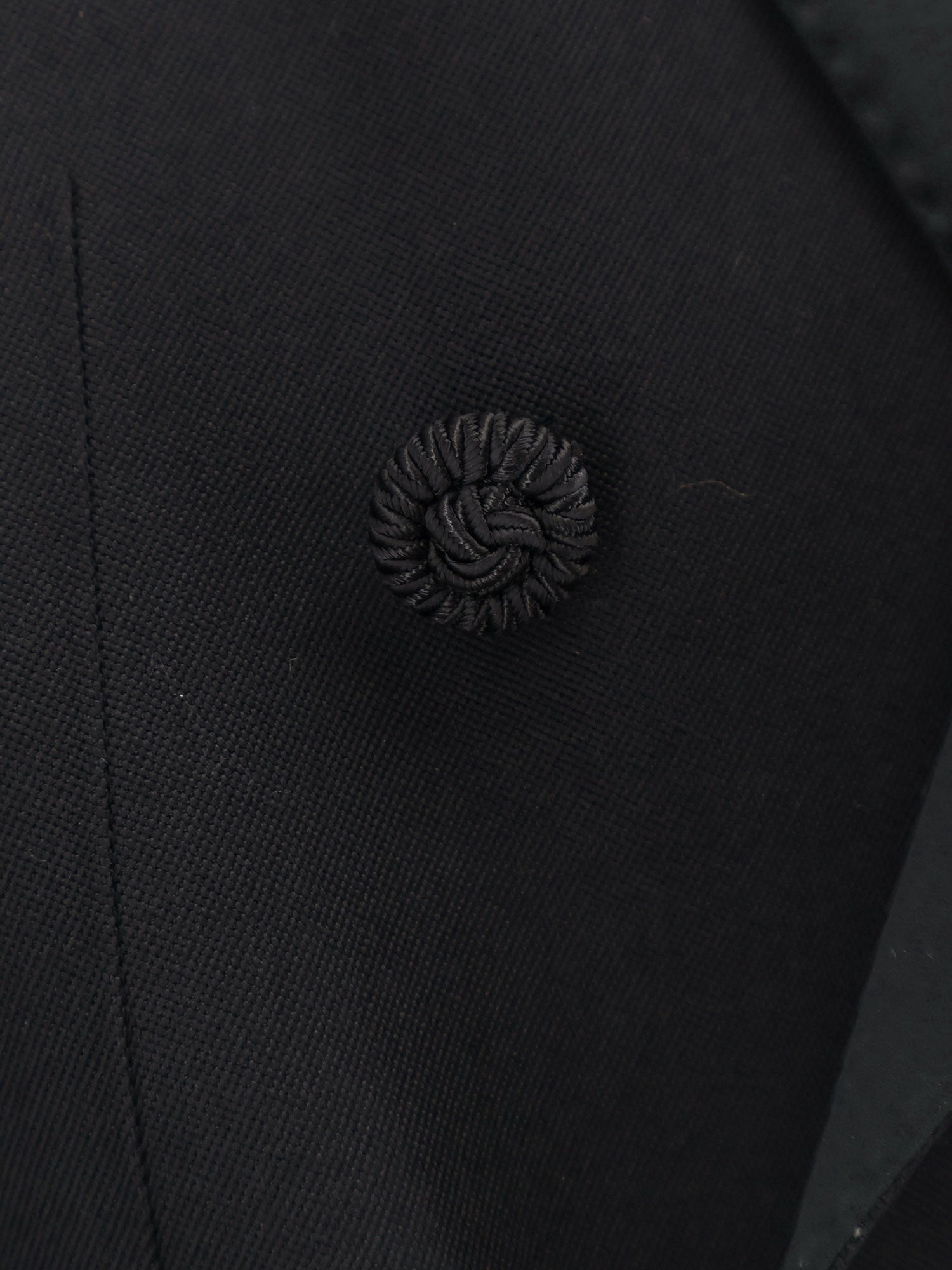 Valentino Virgin Wool Blazer With Belt