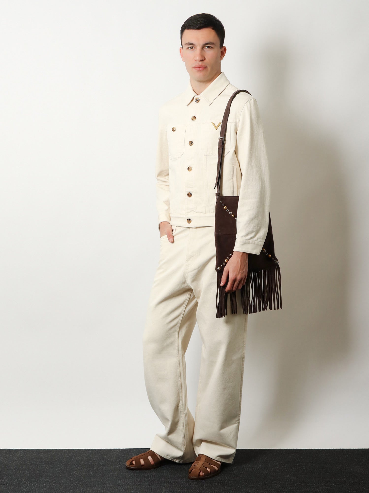 Valentino Five Pockets Cotton Trousers