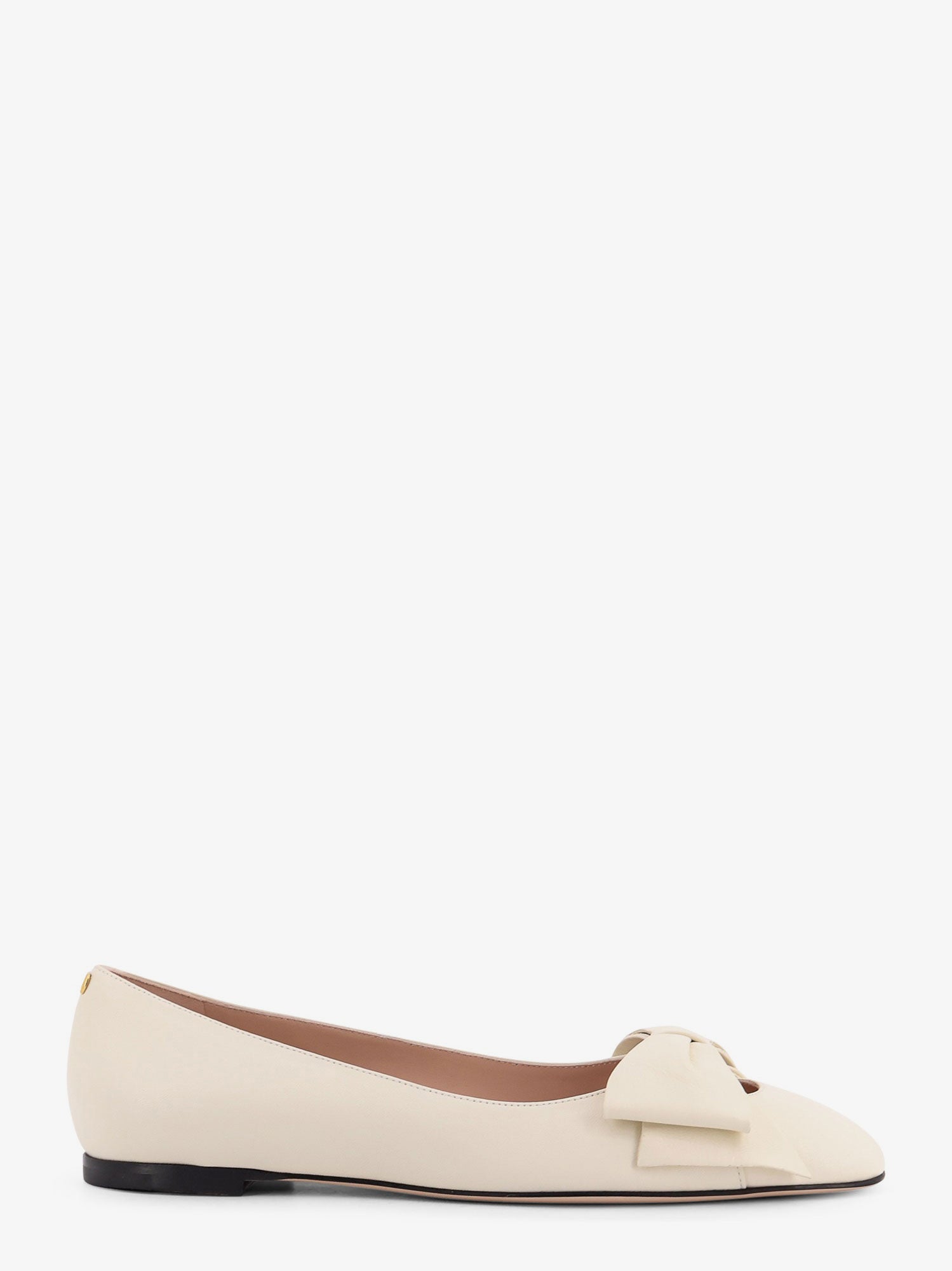 Valentino Leather Bowow Ballerinas