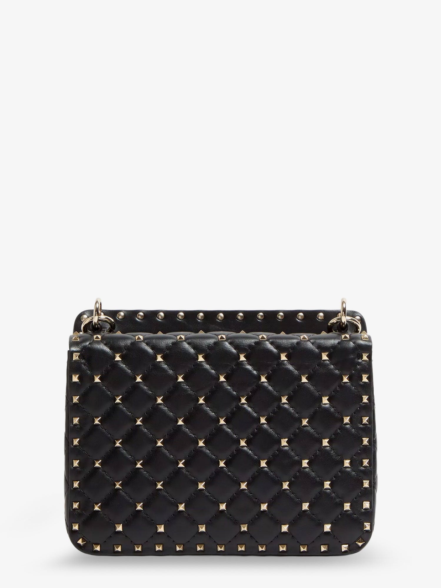Valentino Rockstud Spike Leather Crossbody Bag With Iconic All-over Studs