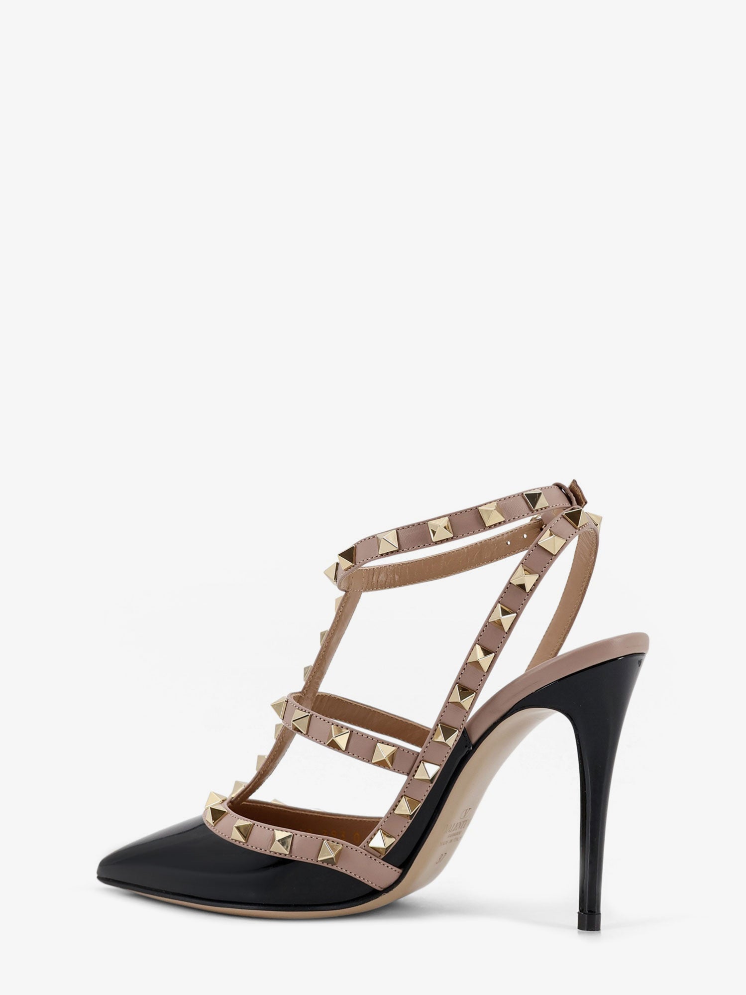 Valentino Rockstud Patent Leather Pumps With Iconic Studs