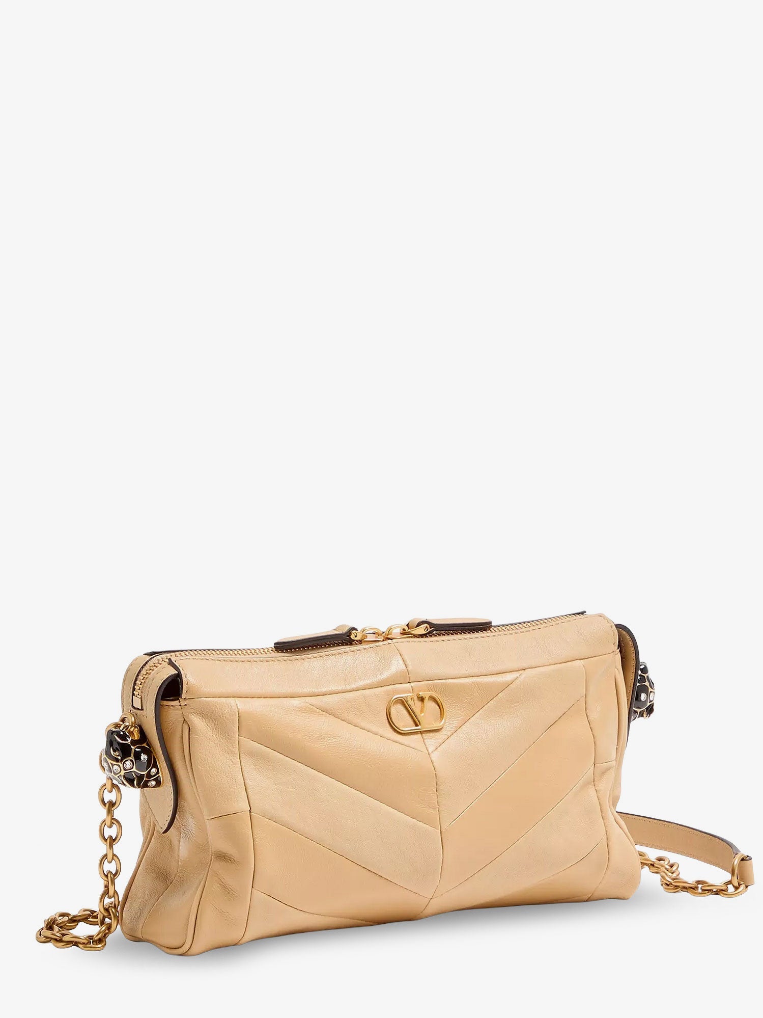 Valentino Valentino Garavani Panthea Leather Crossbody Bag