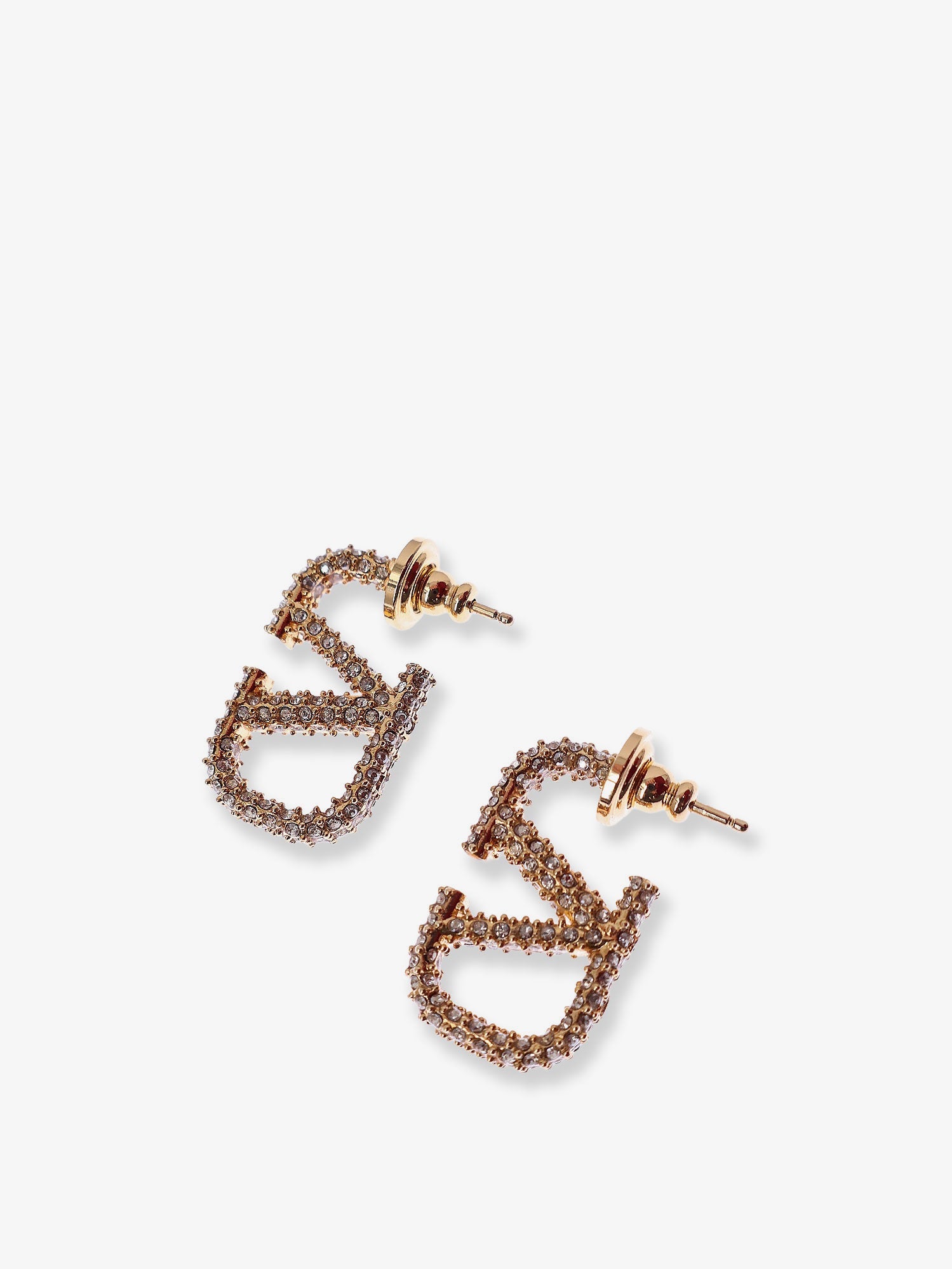 Valentino Vlogo Signature Earrings With Swarovski® Crystals