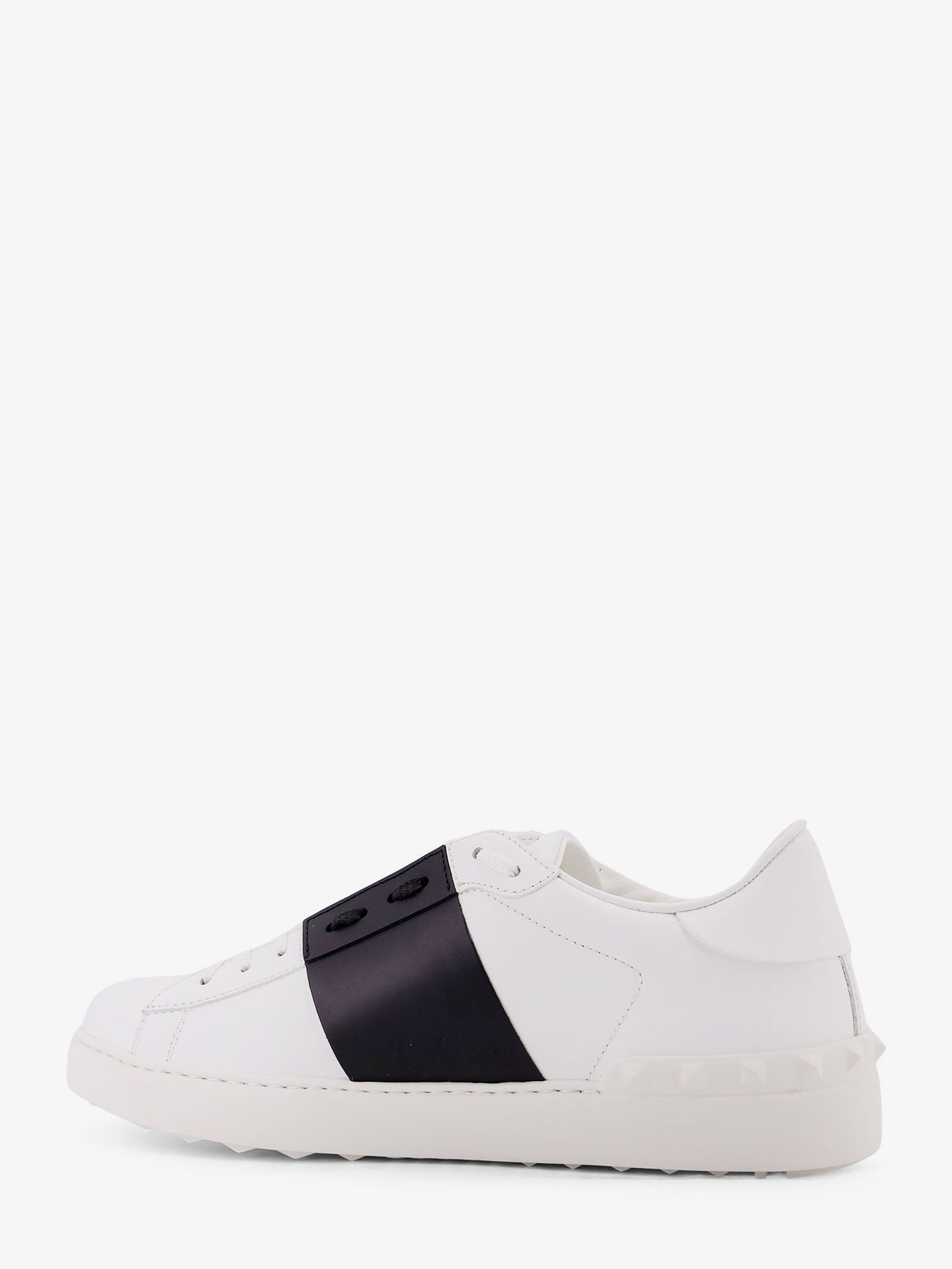 Valentino Open Leather Sneakers