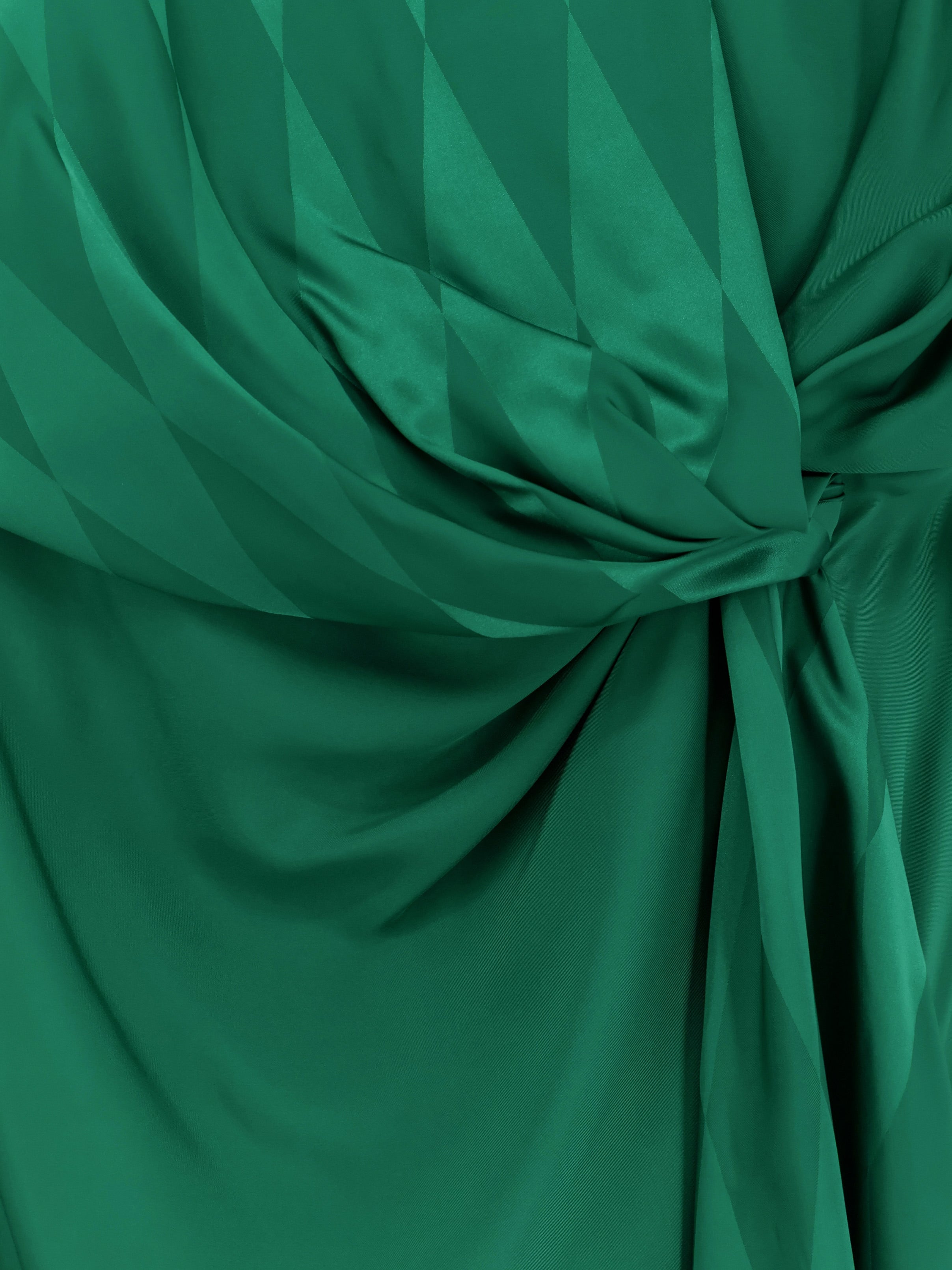 Versace Cocktail Viscose And Silk Dress