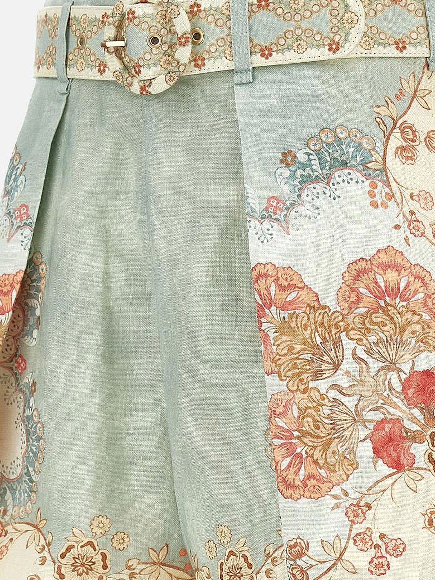 Zimmermann Daylight Tuck Linen Short