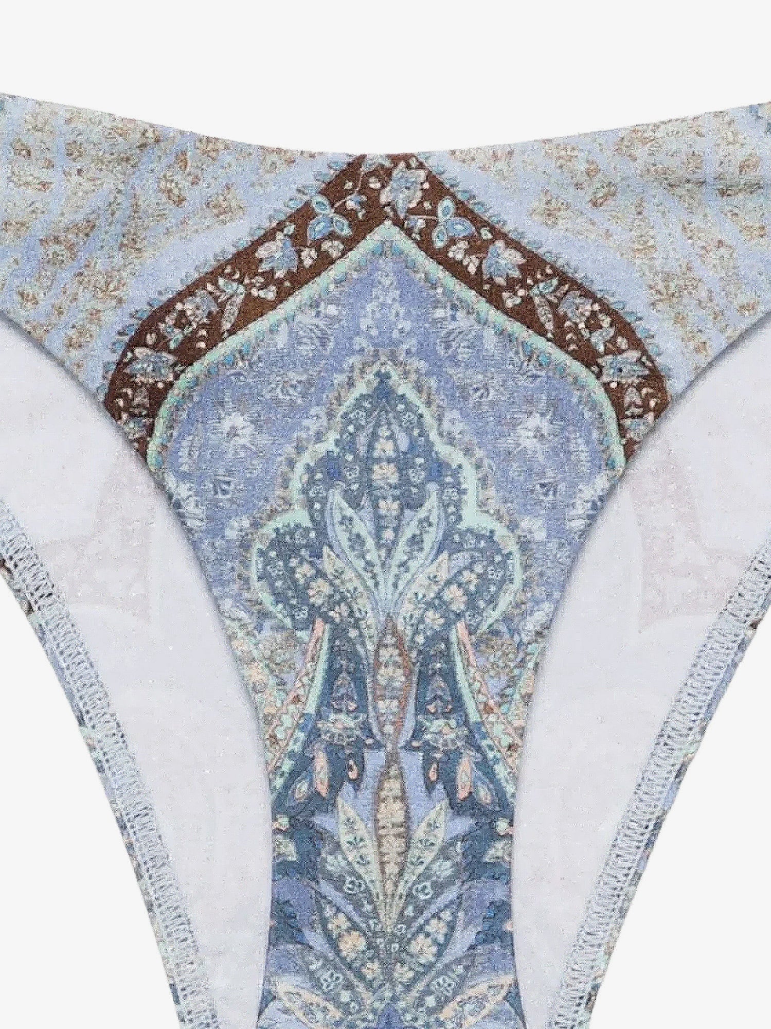 Zimmermann Wanderlust Scoop Lycra Bikini Bottom