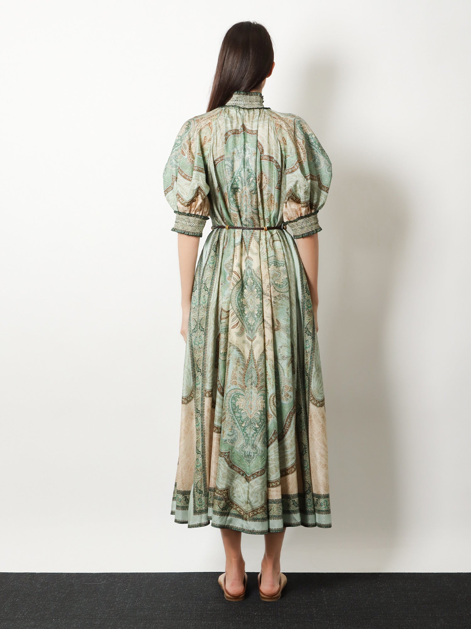 Zimmermann Wanderlust Billow Silk Dress
