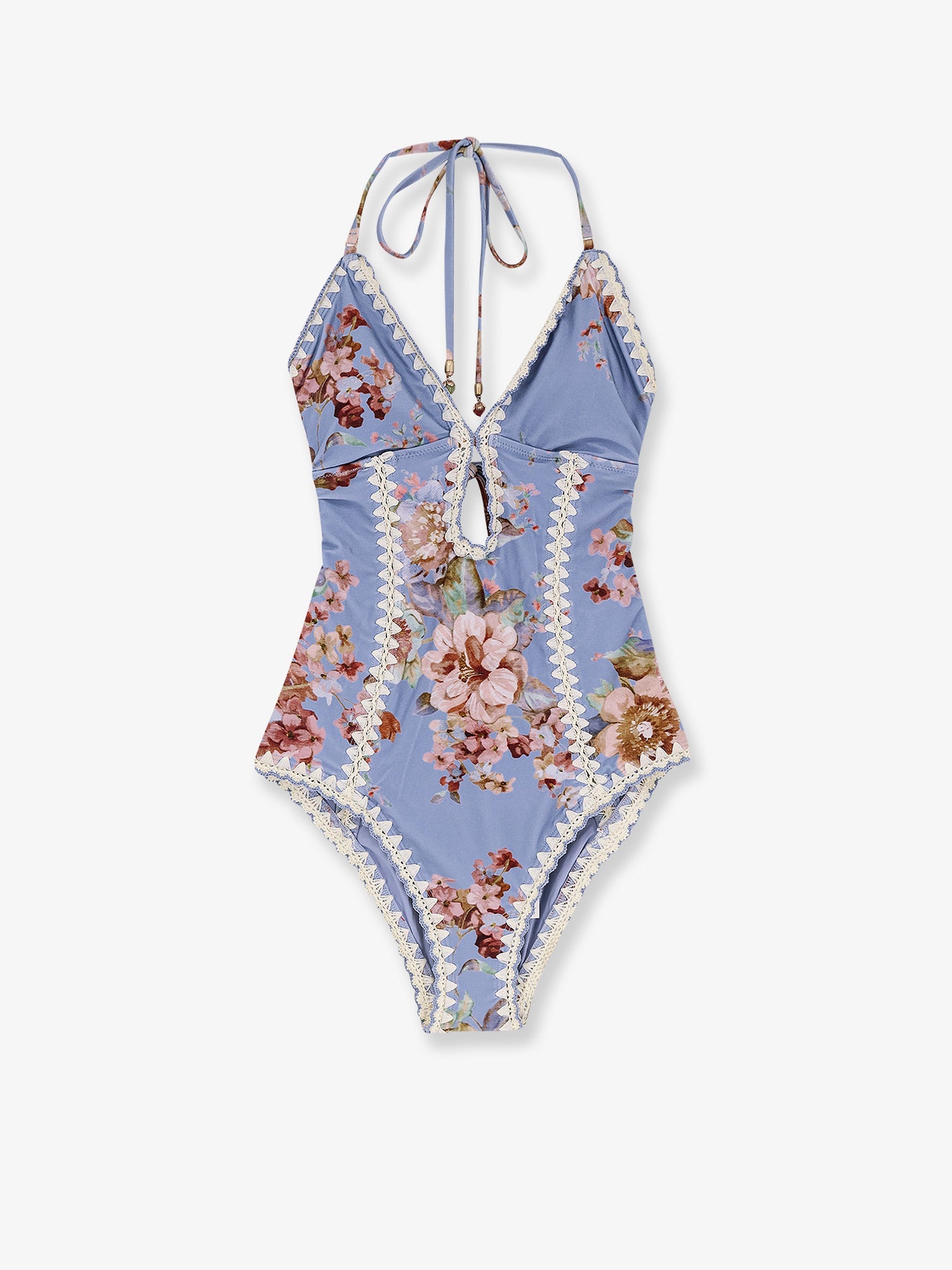 Zimmermann Awaken Crochet One-piece Swimsuit
