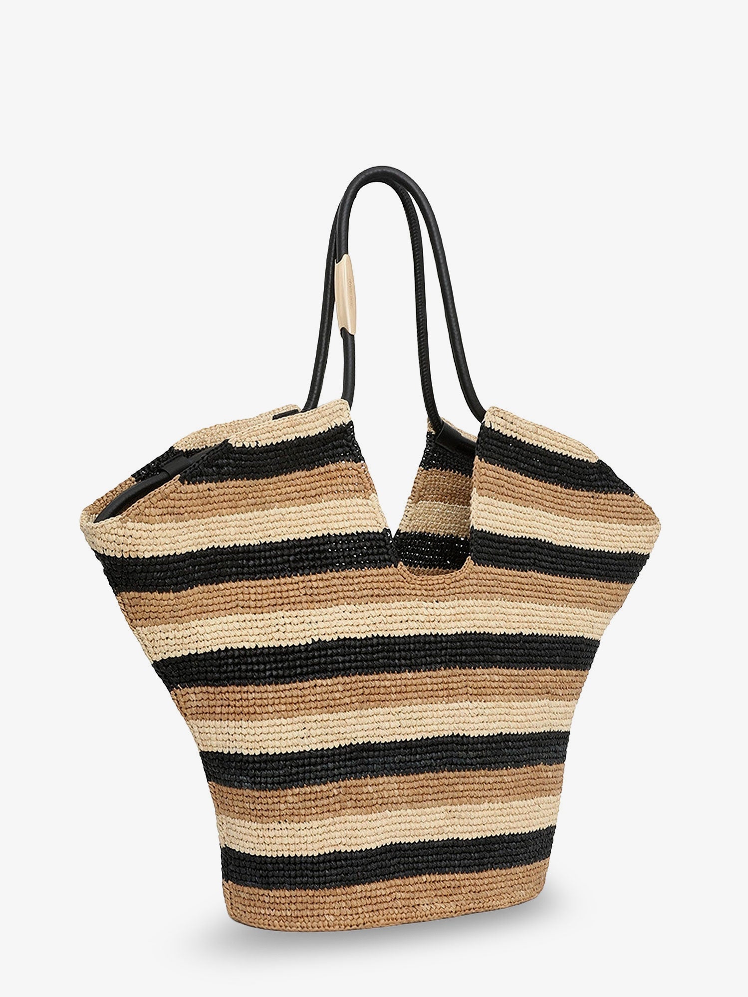 Zimmermann Golden Time Raffia Shoulder Bag