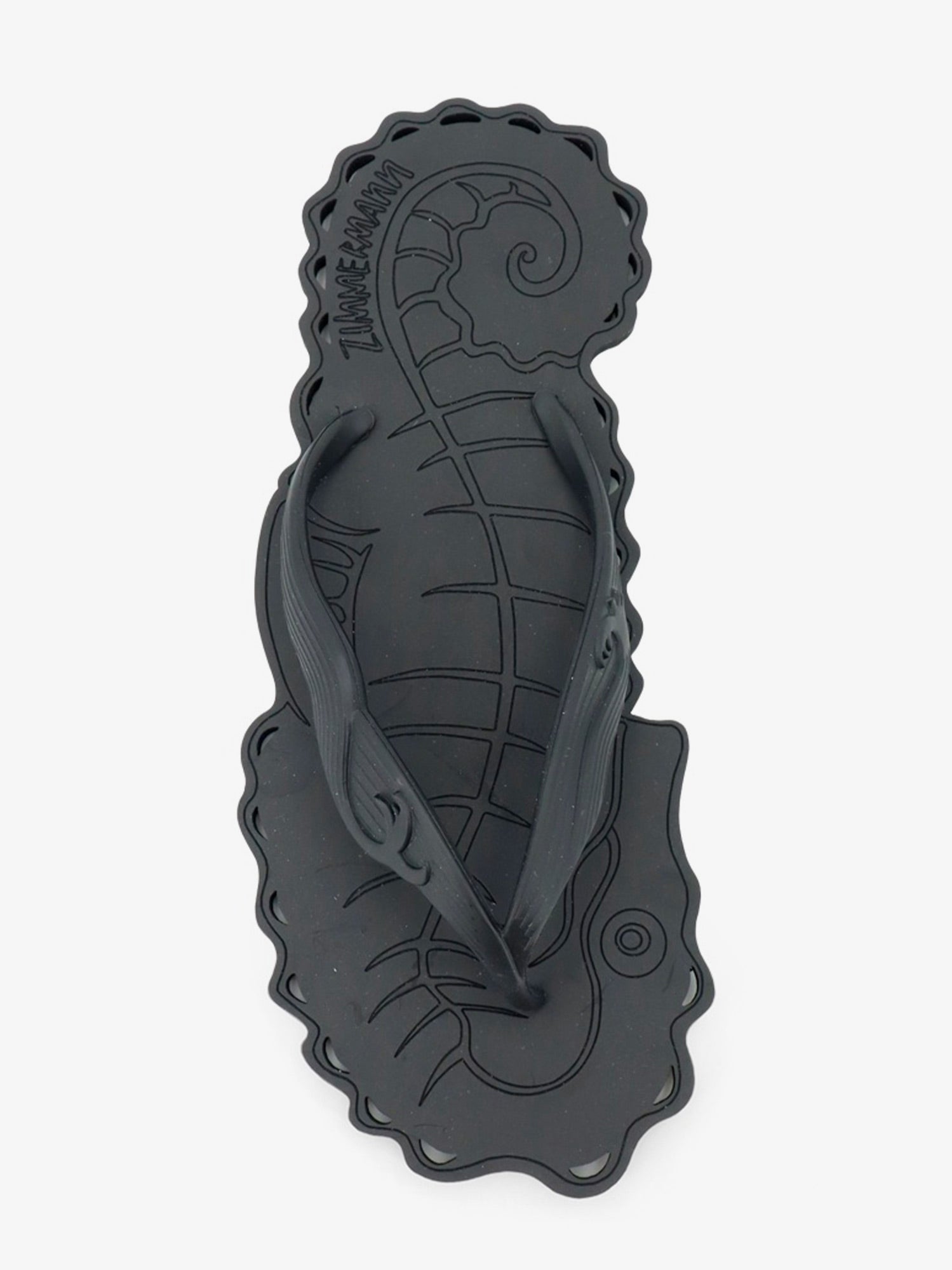 Zimmermann Seafoam Thong Rubber Sandals
