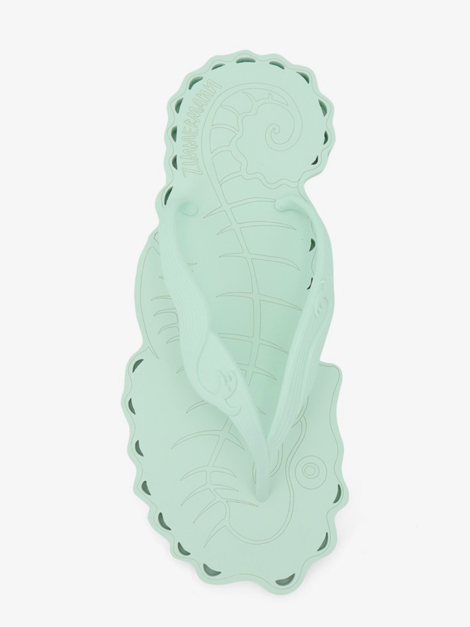 Zimmermann Seafoam Thong Rubber Sandals