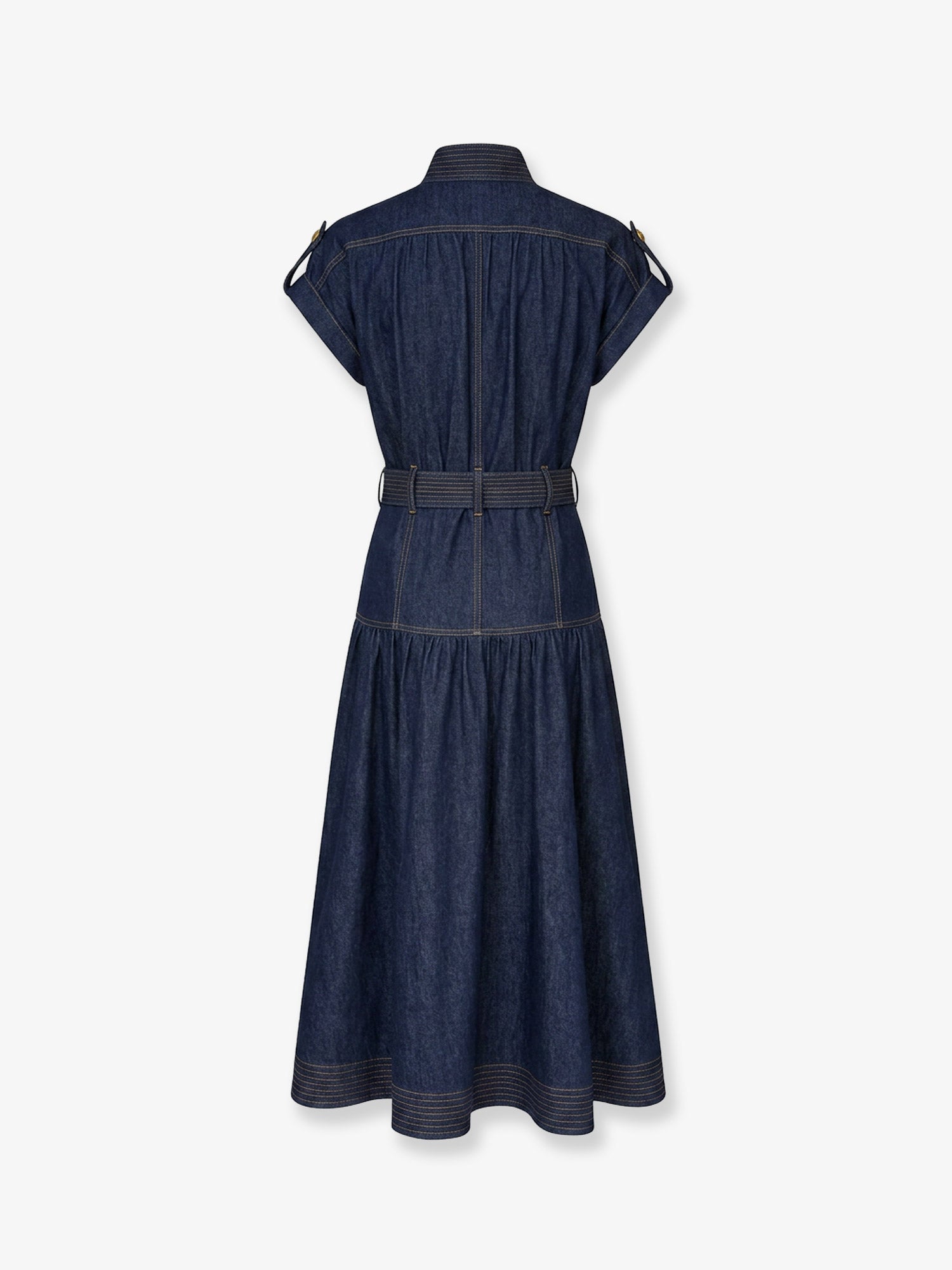 Zimmermann Long Denim Dress