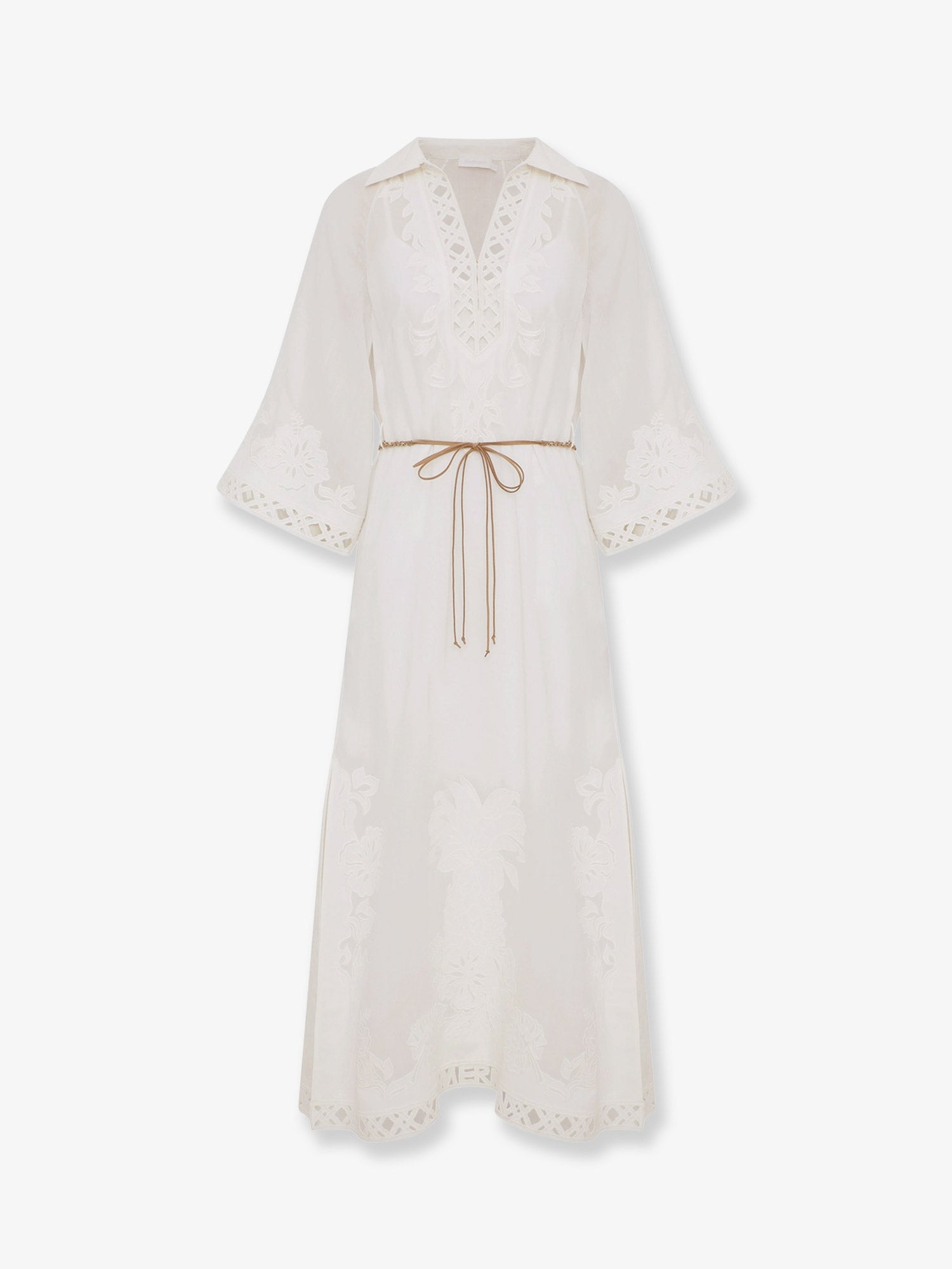 Zimmermann Indra Long Ramie Dress