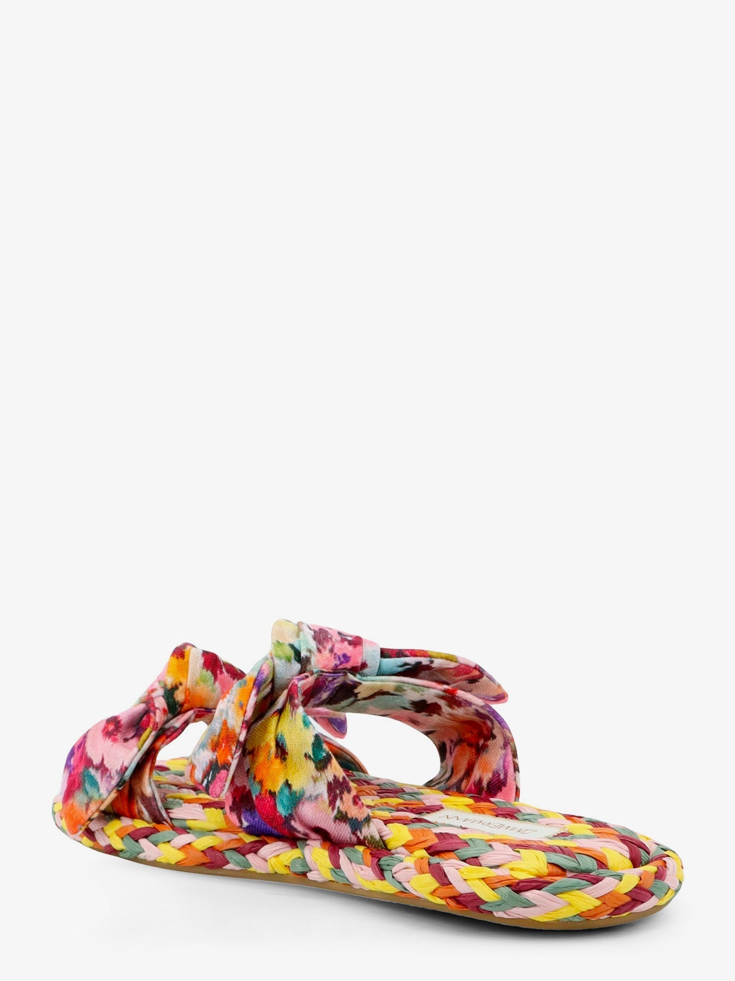 Zimmermann Multicolored Raffia Carousel Sandals