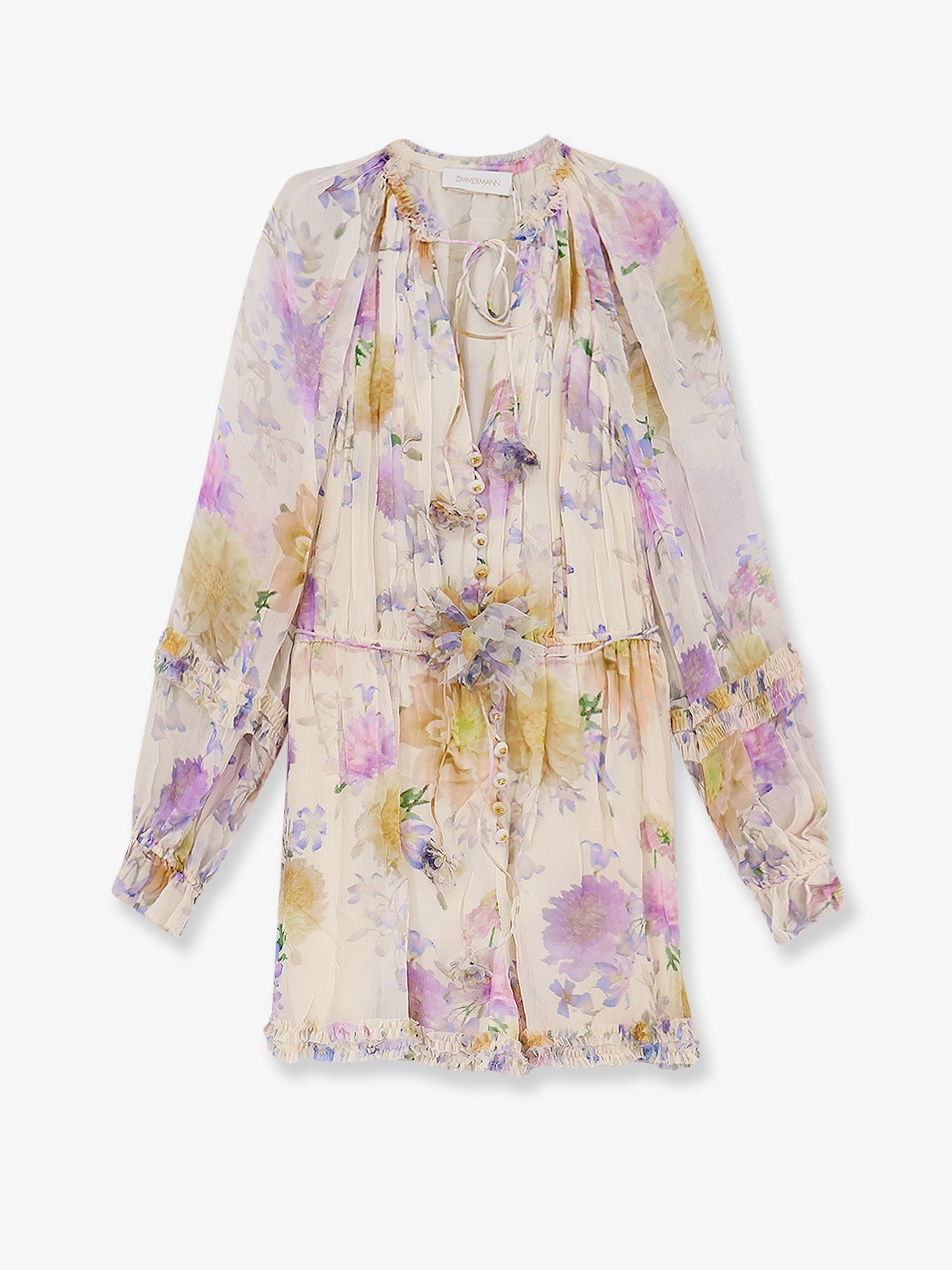 Zimmermann Luna Multicolor Viscose Jumpsuit