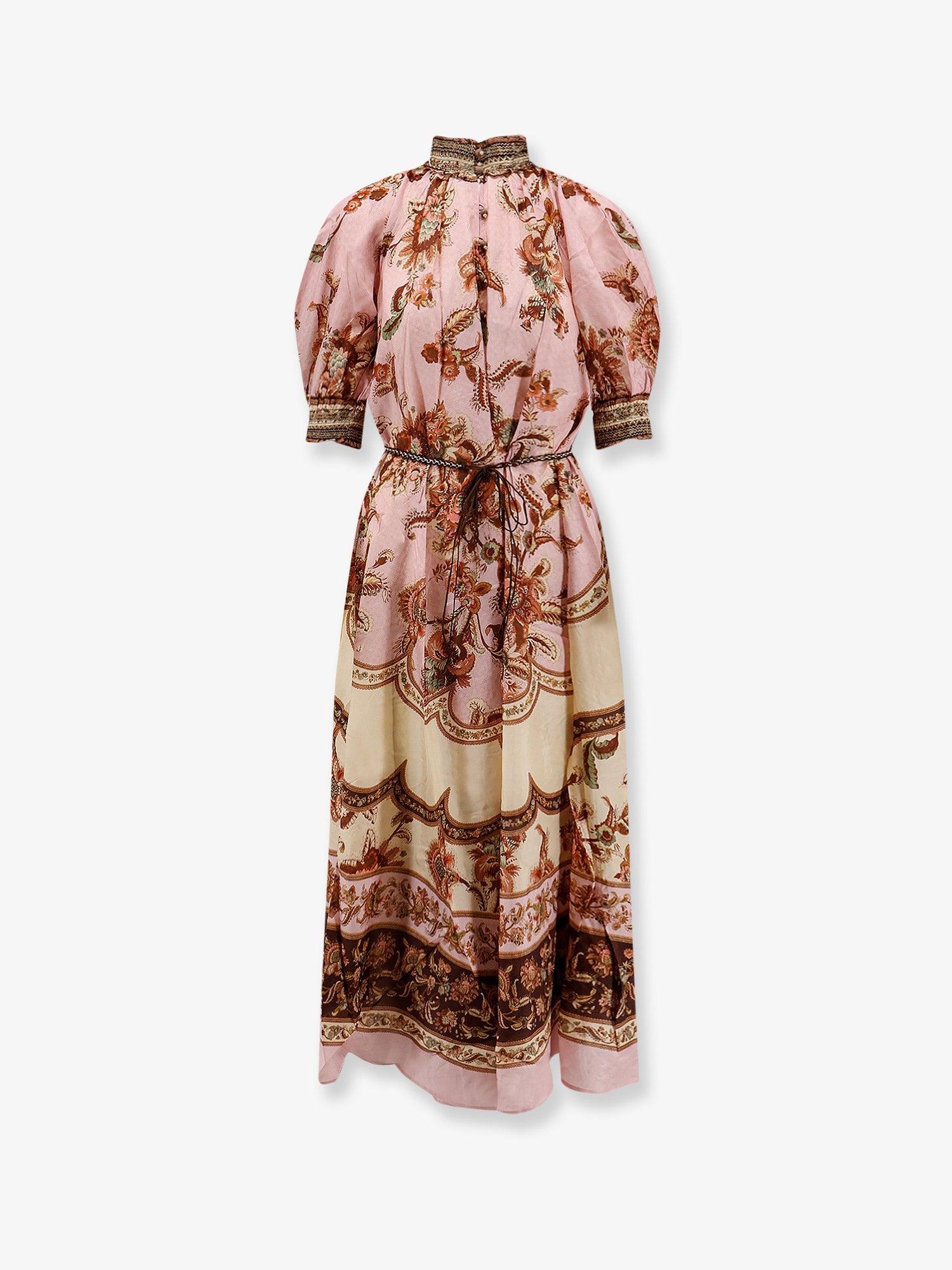 Zimmermann Aster Billow Silk Long Dress