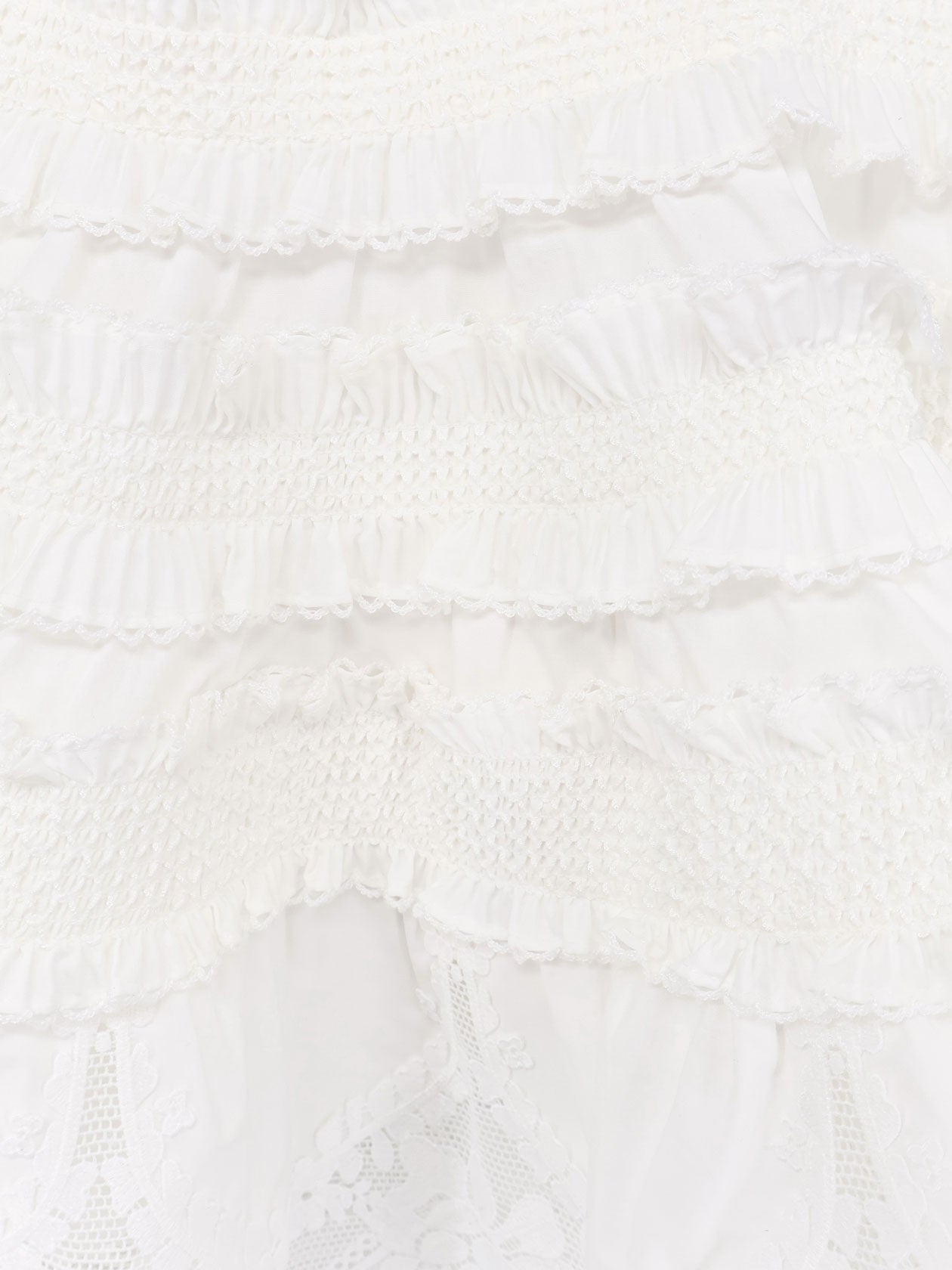 Zimmermann Alchemy Shirred Bandeau Top