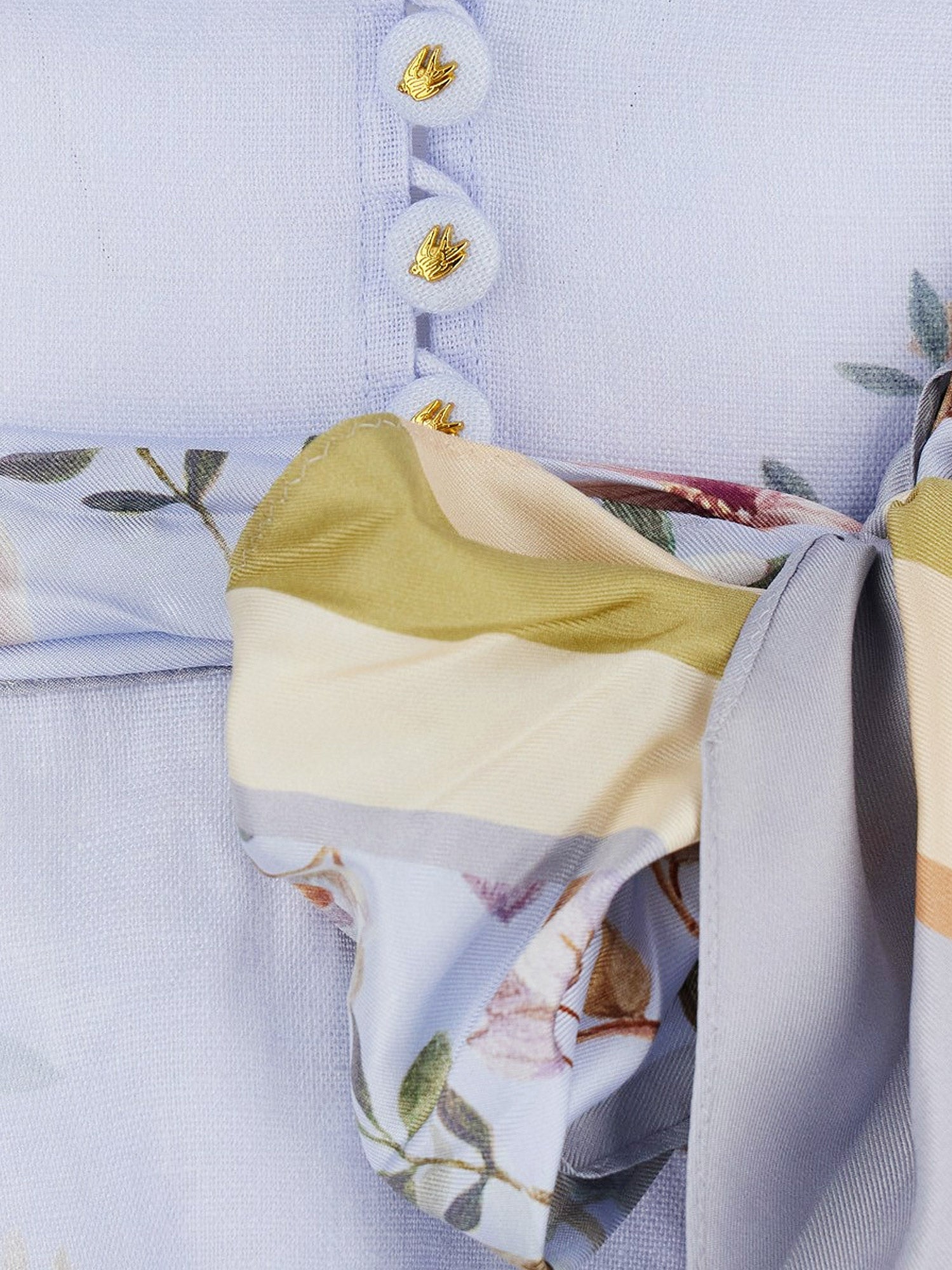 Zimmermann Rebellion Linen Mini Dress