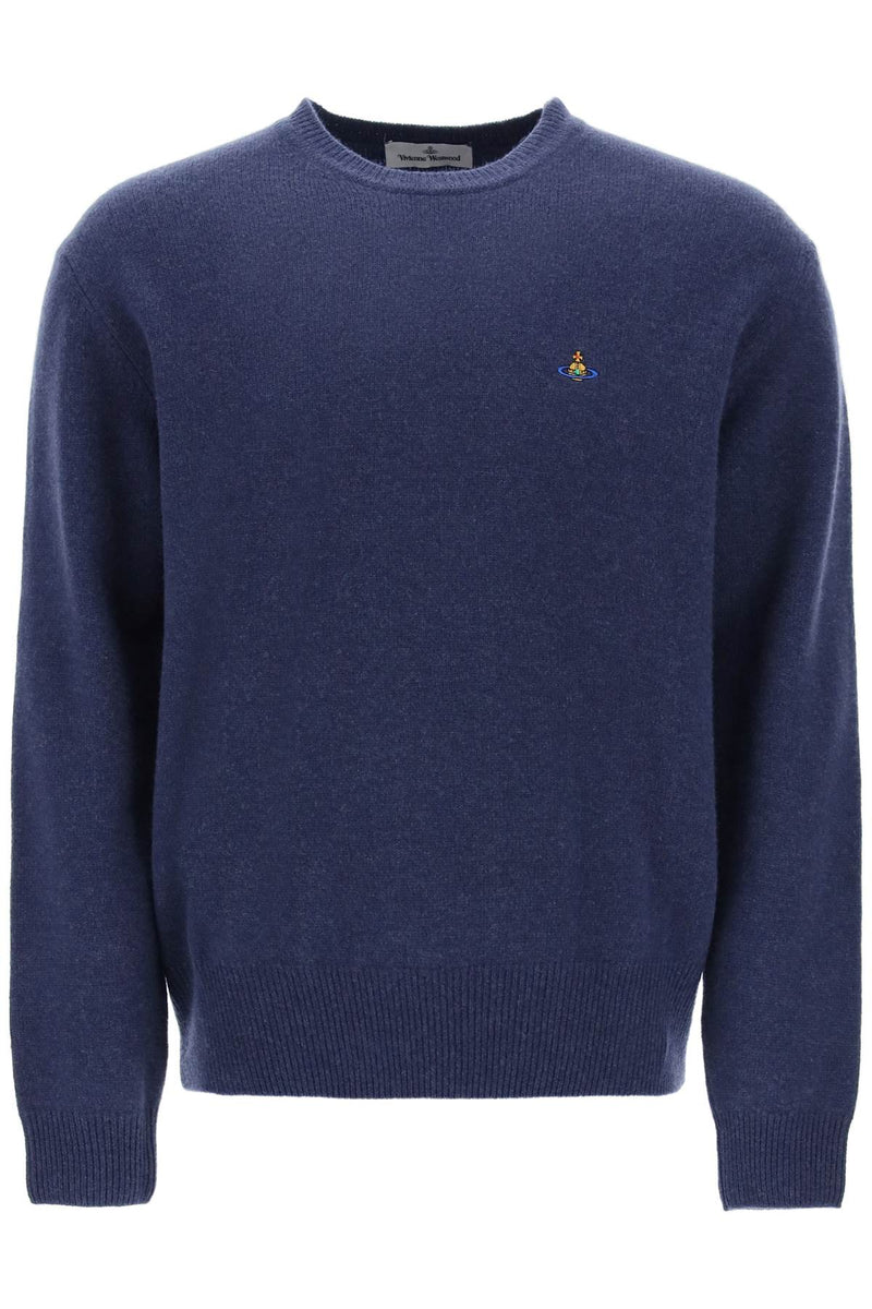 Vivienne Westwood Alex Merino Wool Sweater Blue