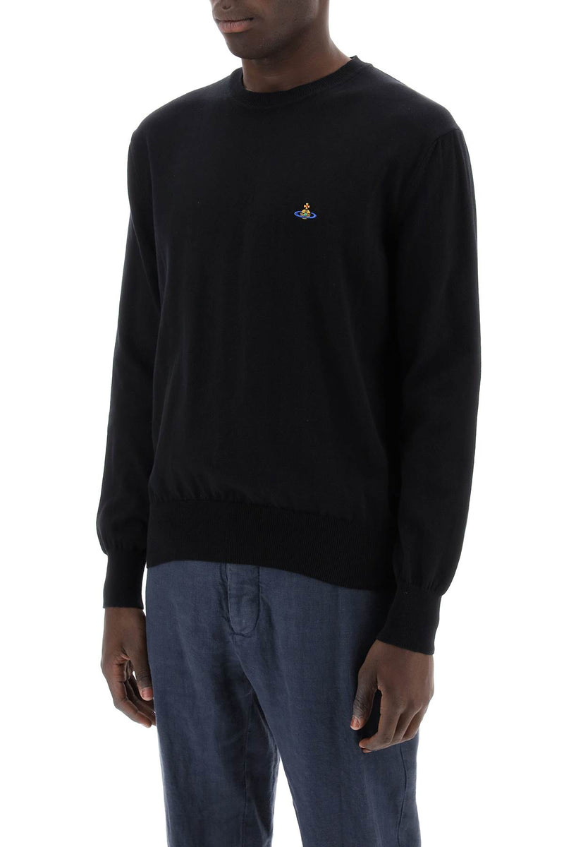 Vivienne Westwood Cotton Alex Pullover Sweater Black