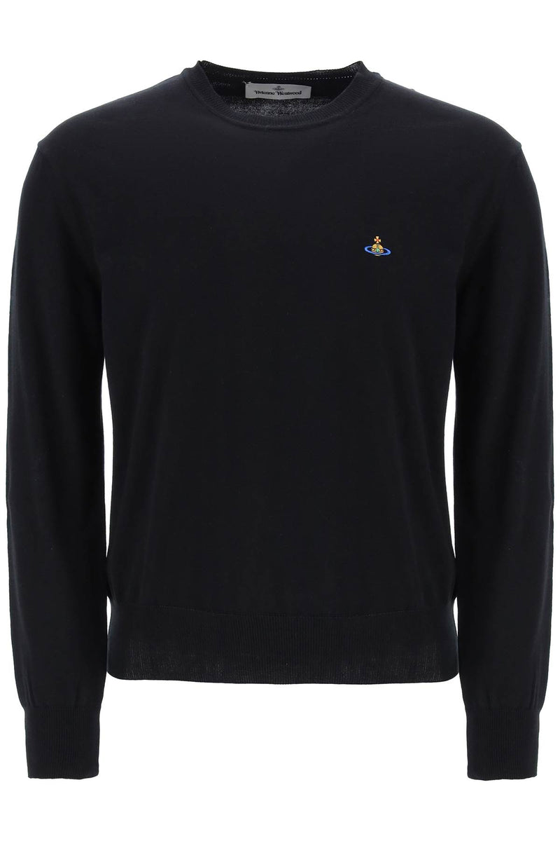 Vivienne Westwood Cotton Alex Pullover Sweater Black