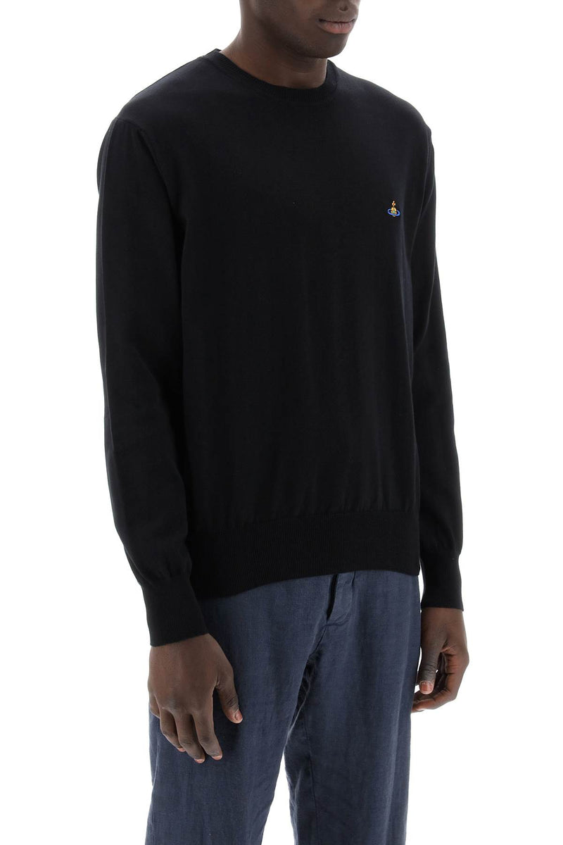 Vivienne Westwood Cotton Alex Pullover Sweater Black