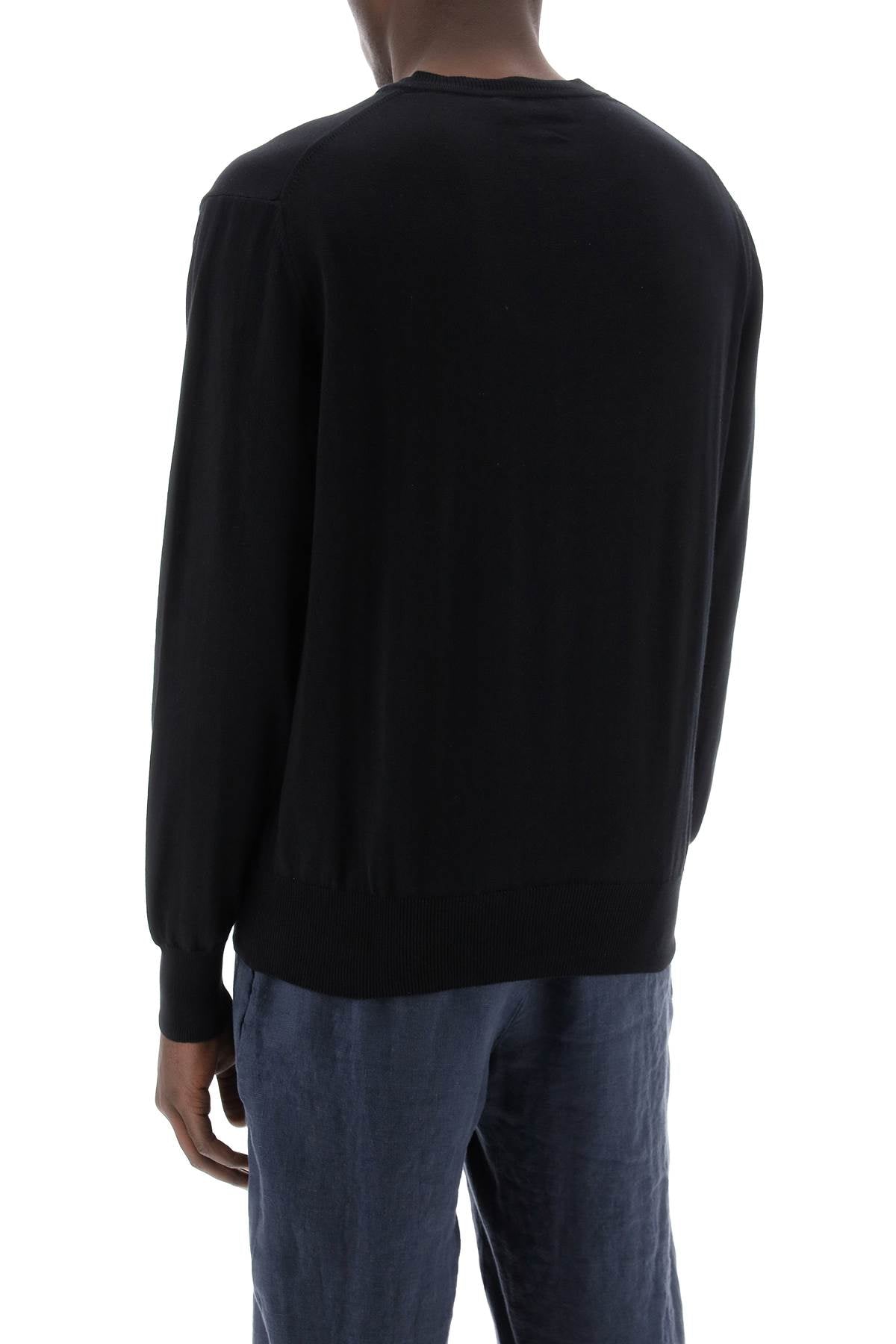 Vivienne Westwood Cotton Alex Pullover Sweater Black