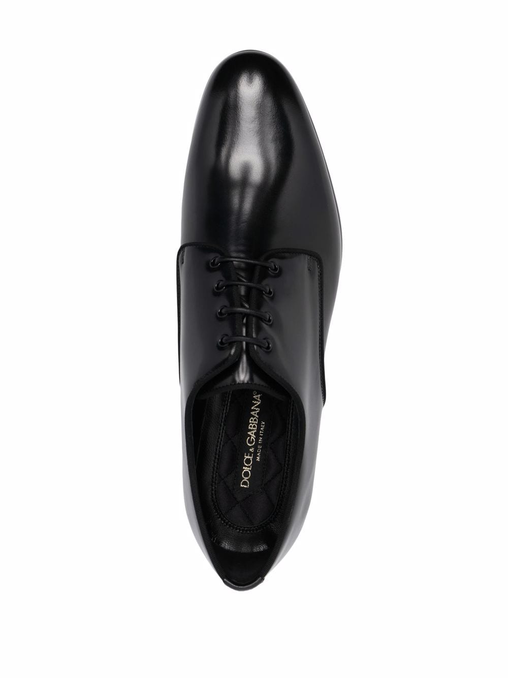 Dolce & Gabbana Brushed Leather Derbies