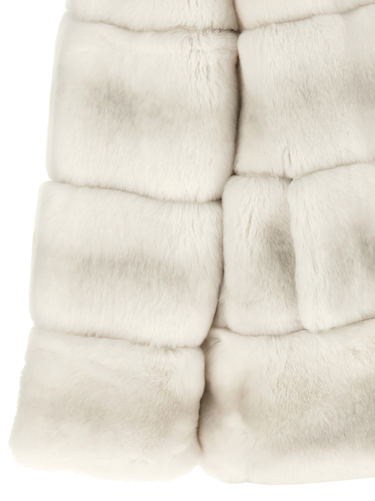 Yves Salomon Quilted Fur Coat