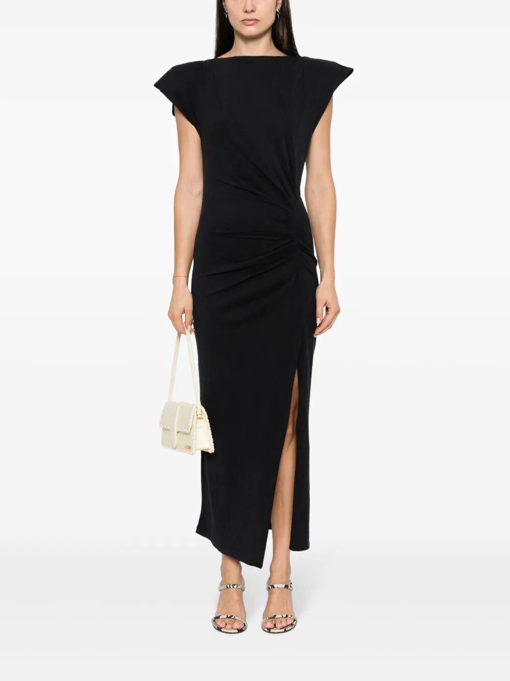 Isabel Marant Nadela Cotton Jersey Long Dress