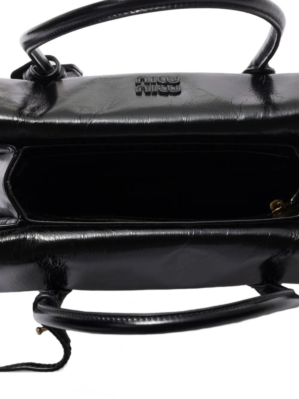 Miu Miu Solitaire Bag In Shiny Leather