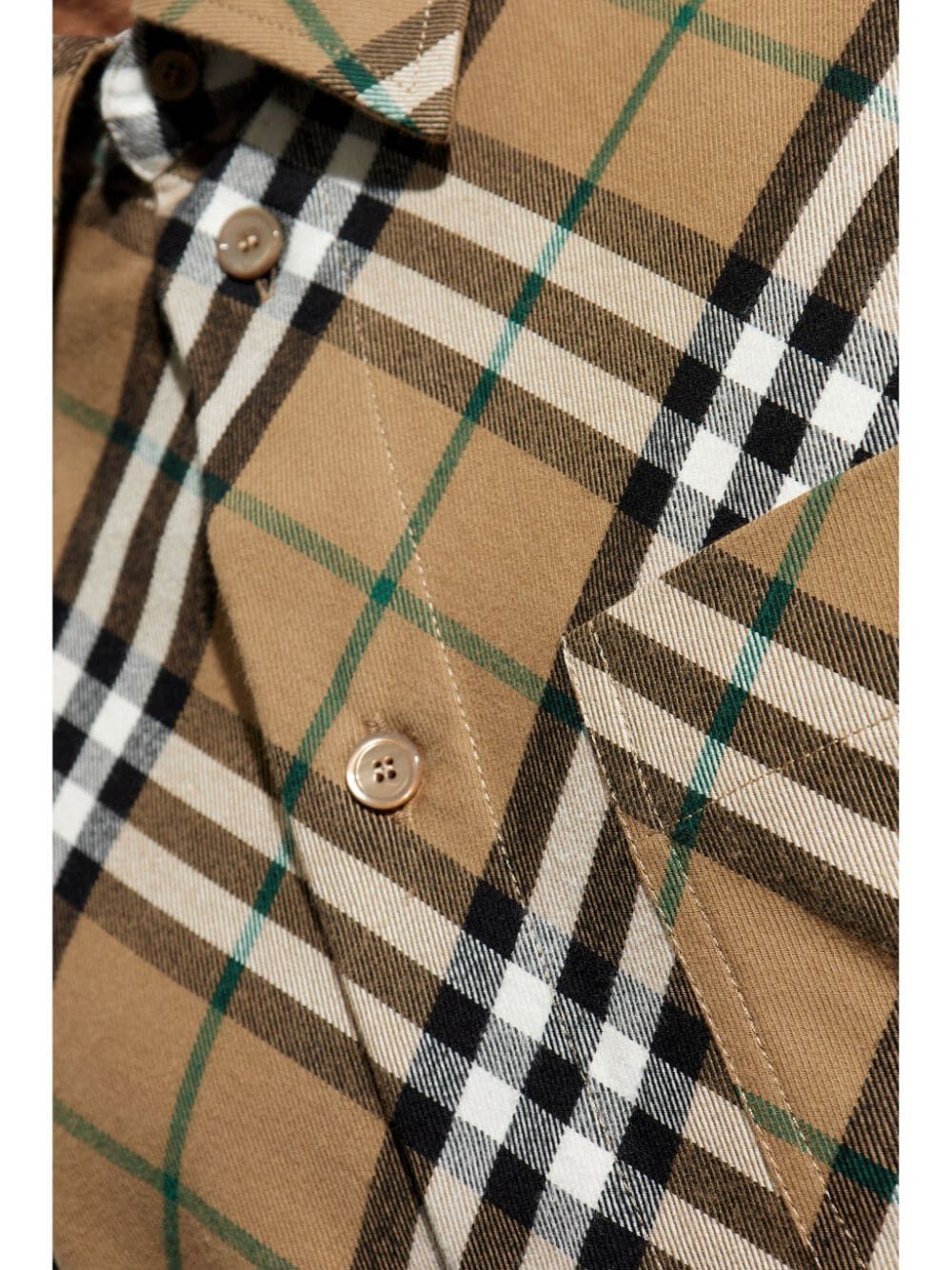 Burberry Check Cotton Shirt