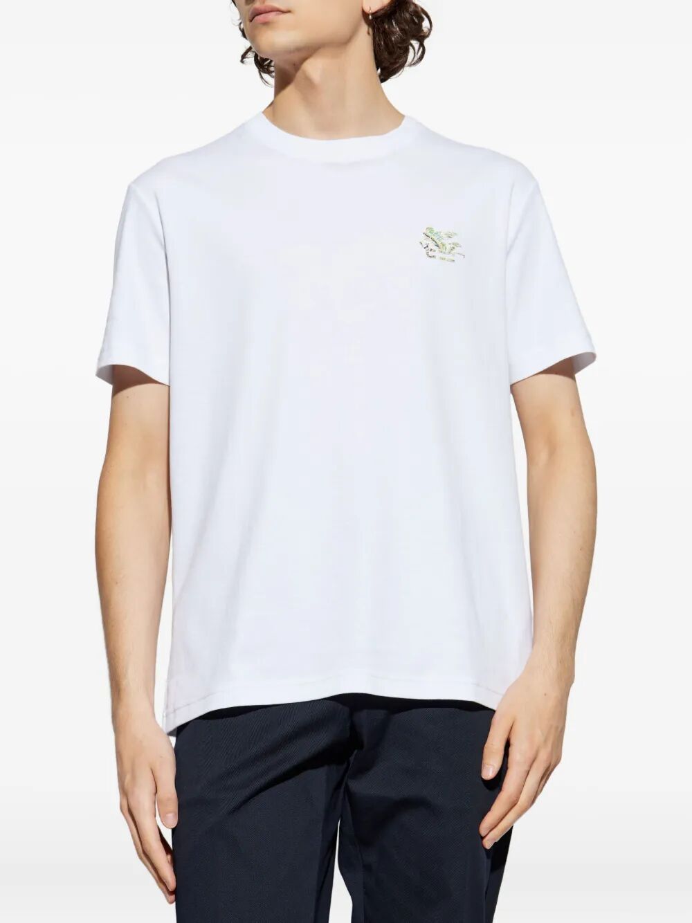 Etro Pegaso Embroidery Cotton T-shirt
