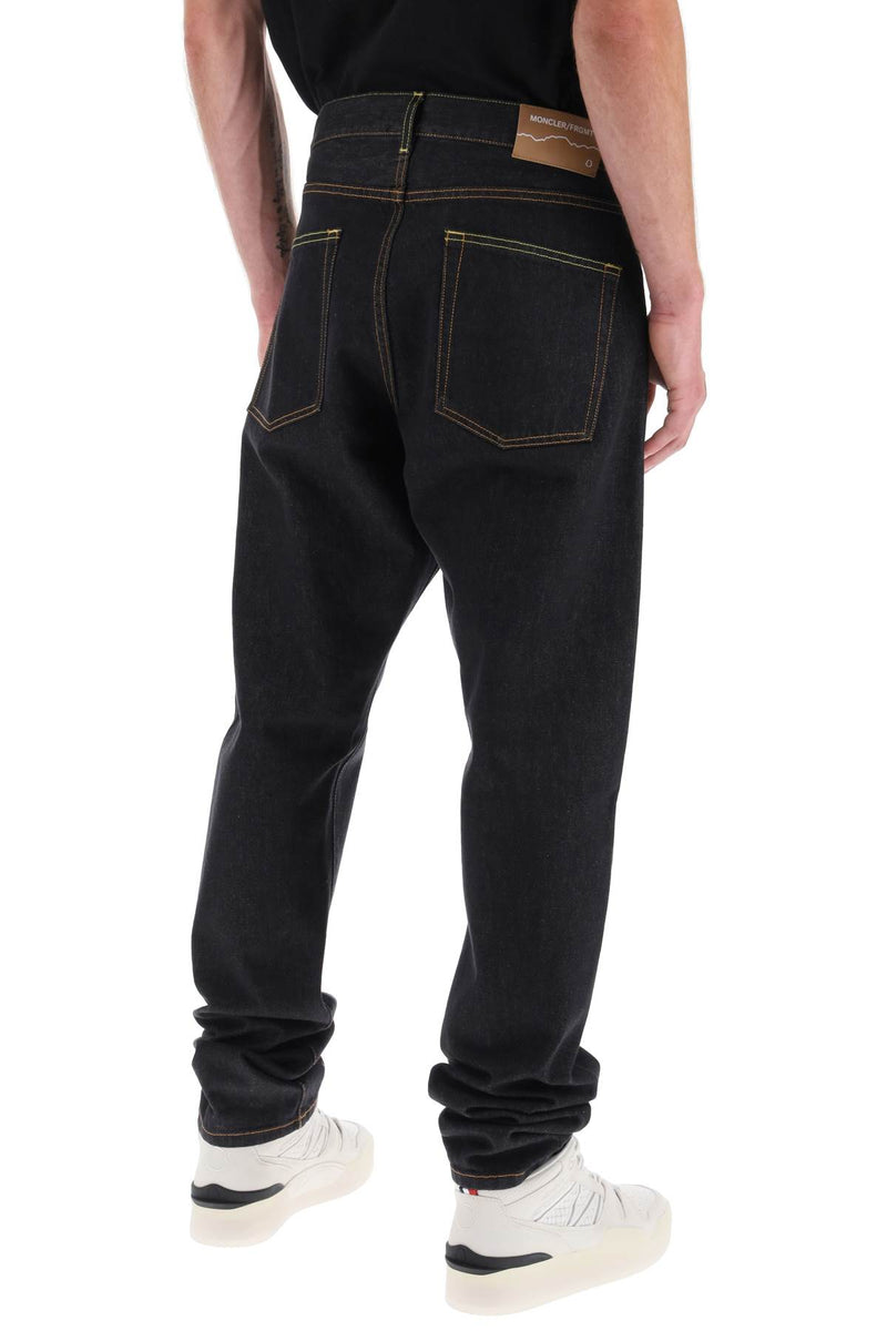 Moncler Loose Fit Jeans Black