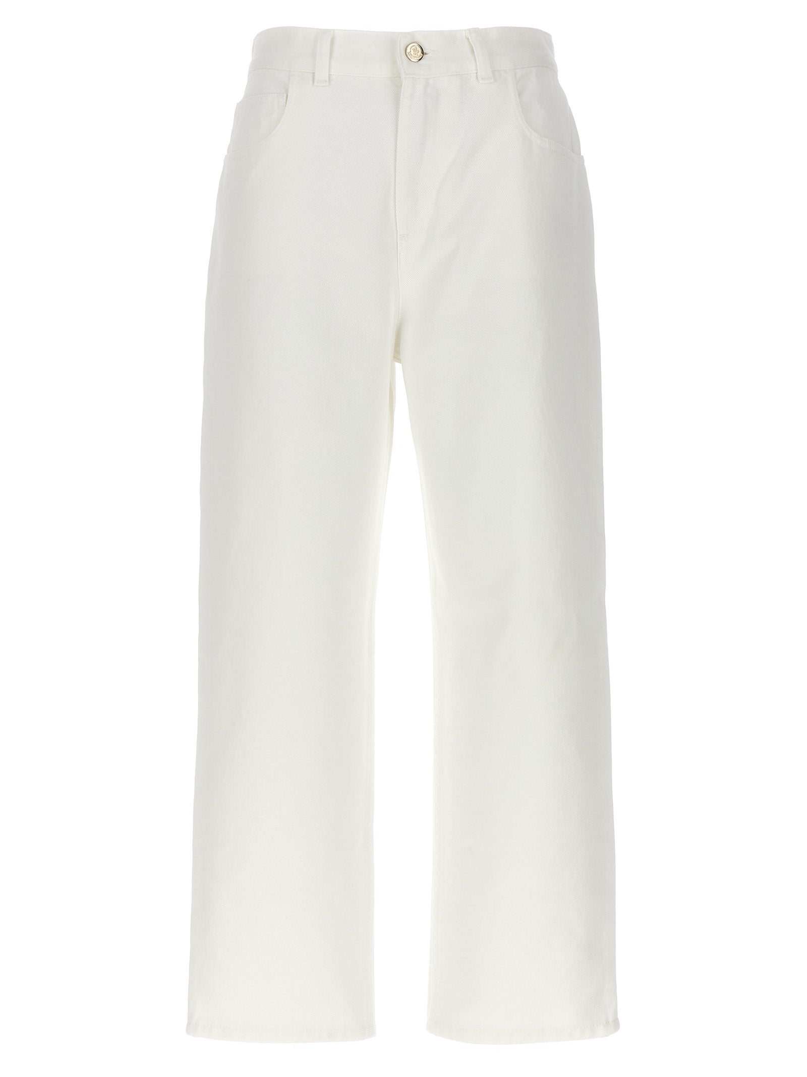 Moncler Crop Straight Leg Jeans