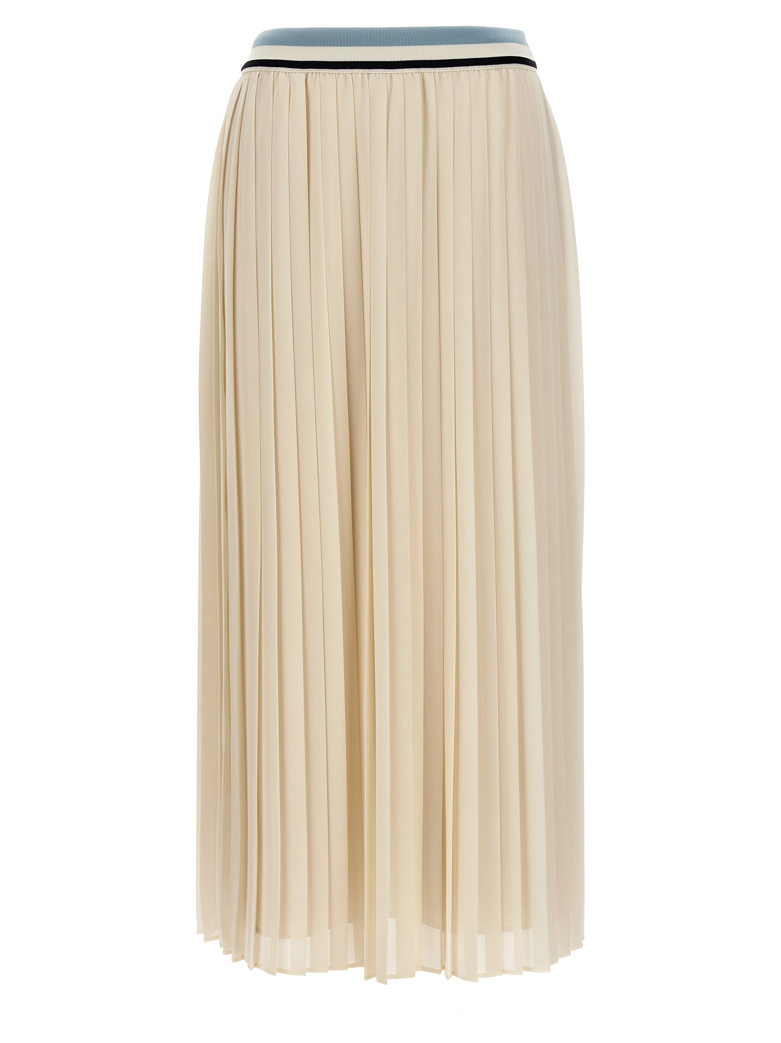 Moncler Long Pleated Skirt